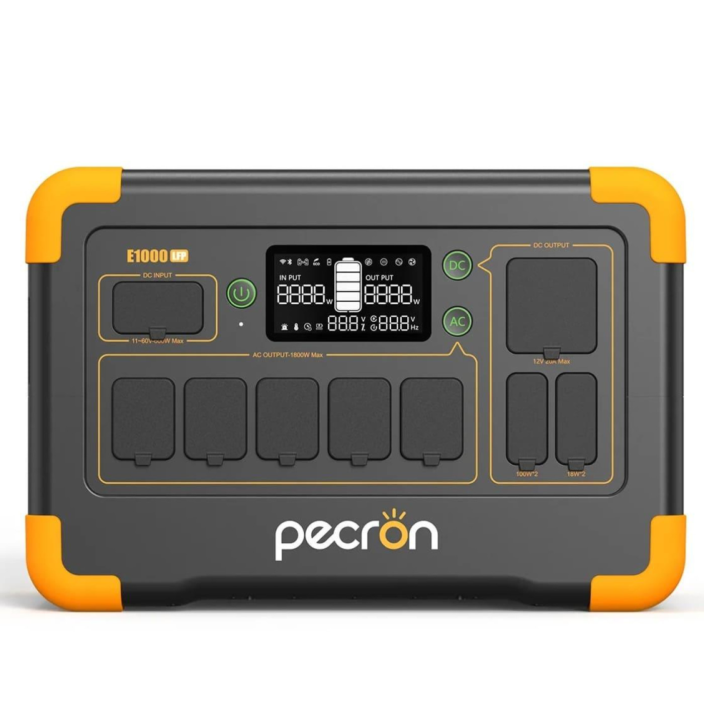 Зарядна станція Pecron E1000LF / 1800 Вт / 1024 Вт/ч / LiFePO4 (E1000LF)