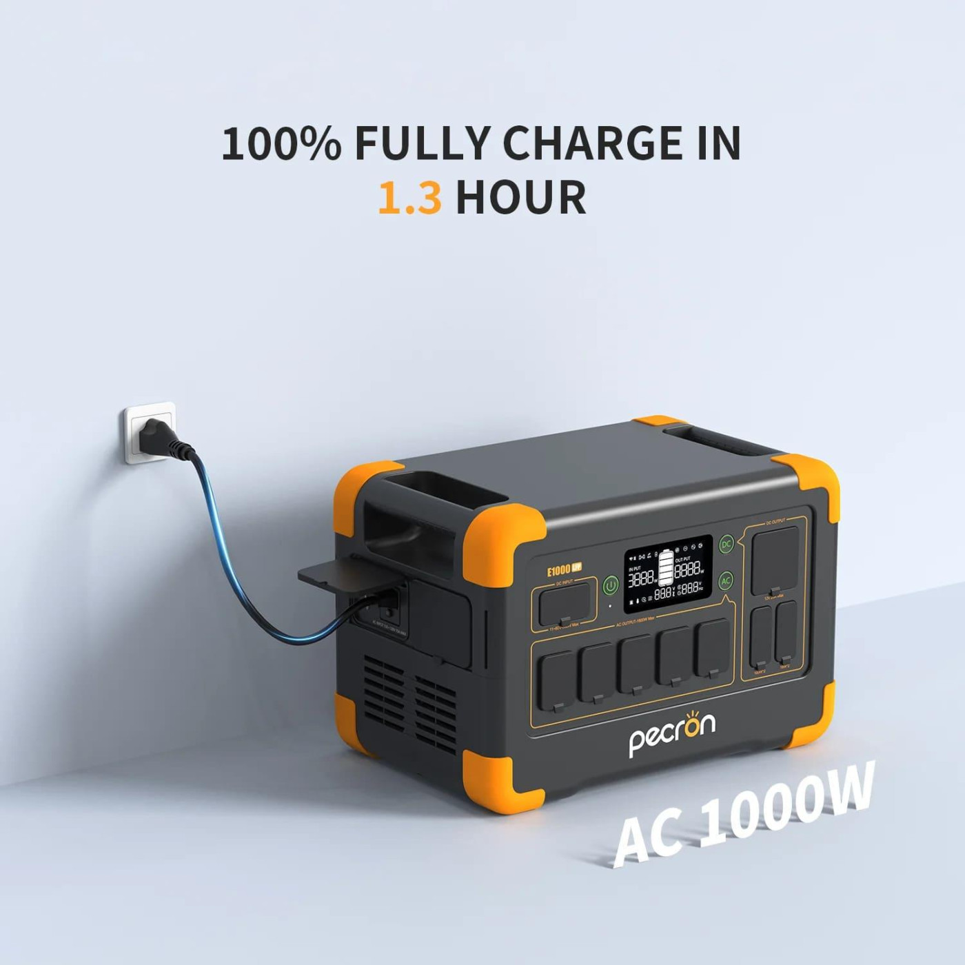 Зарядна станція Pecron E1000LF / 1800 Вт / 1024 Вт/ч / LiFePO4 (E1000LF)