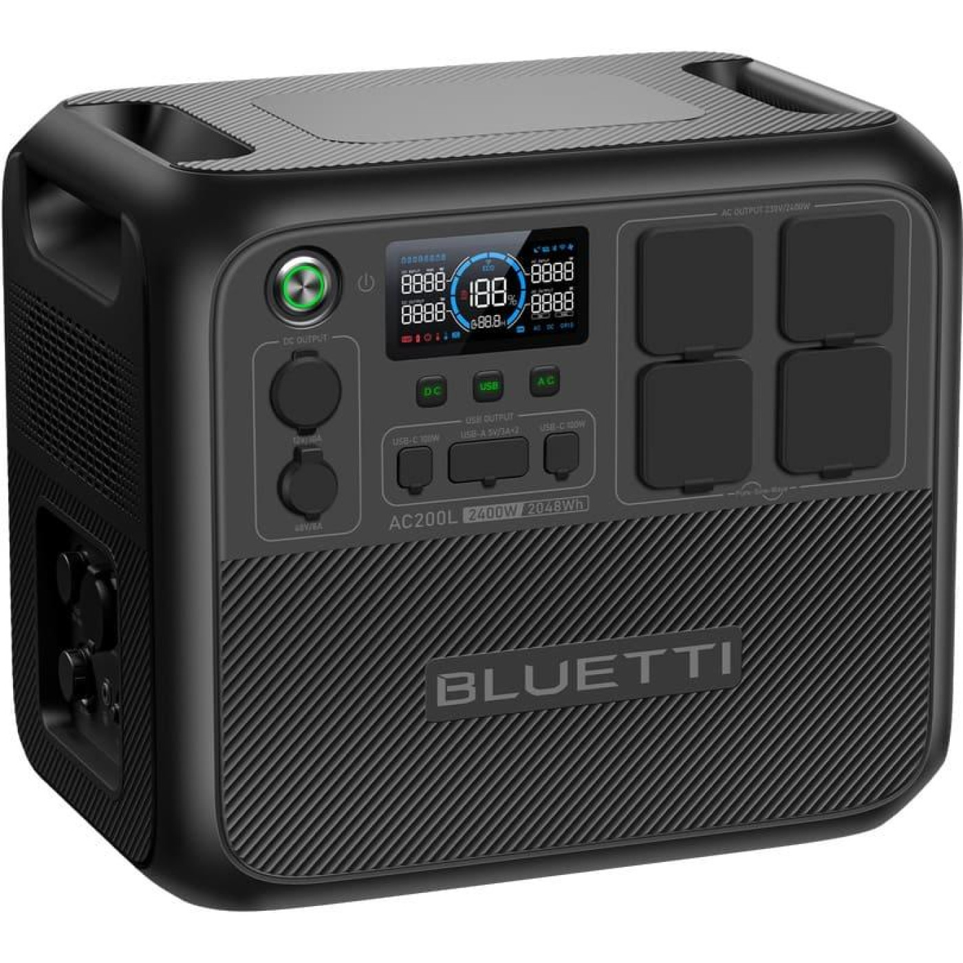 Зарядная станция BLUETTI AC200L / 2400 Вт / 2048 Вт/ч / LiFePO4 (AC200L) UA