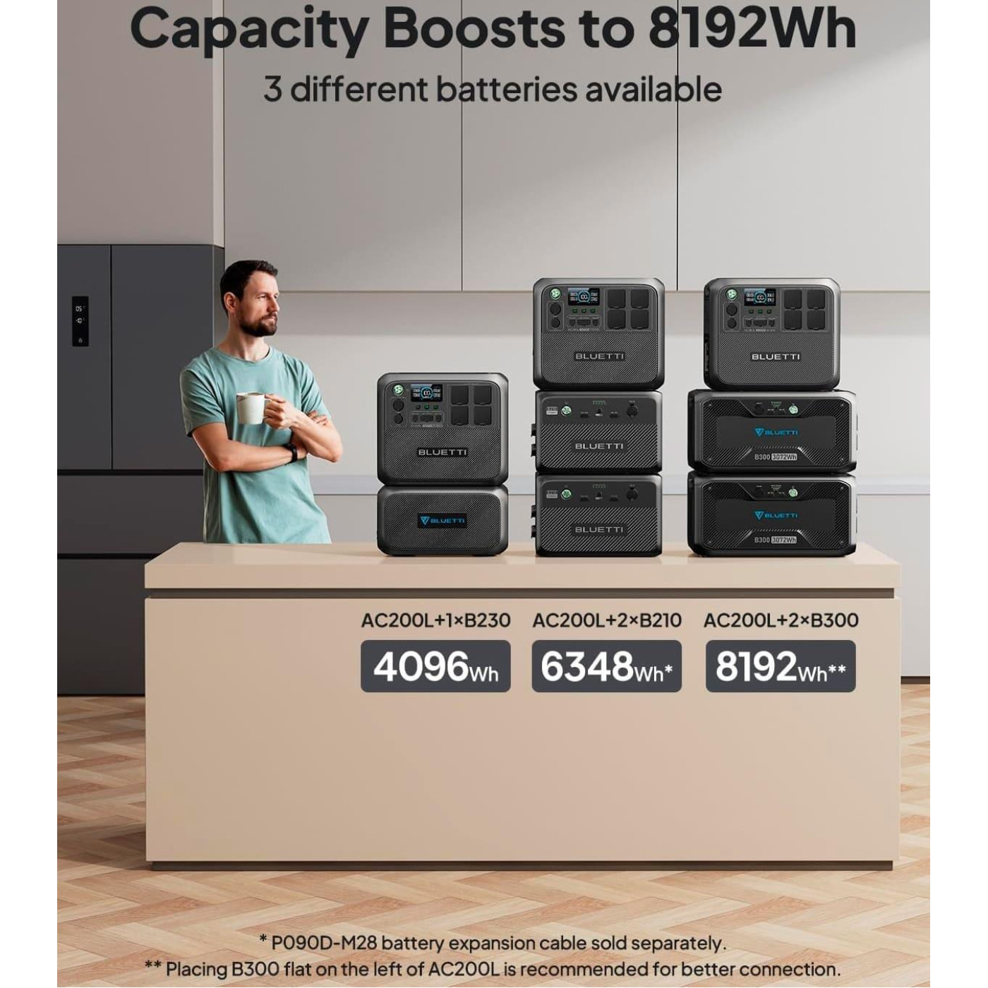 Зарядная станция BLUETTI AC200L / 2400 Вт / 2048 Вт/ч / LiFePO4 (AC200L) UA