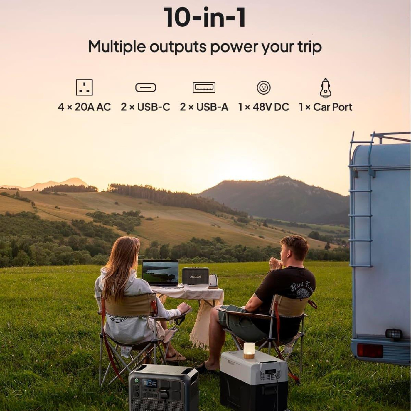 Зарядная станция BLUETTI AC200L / 2400 Вт / 2048 Вт/ч / LiFePO4 (AC200L) UA