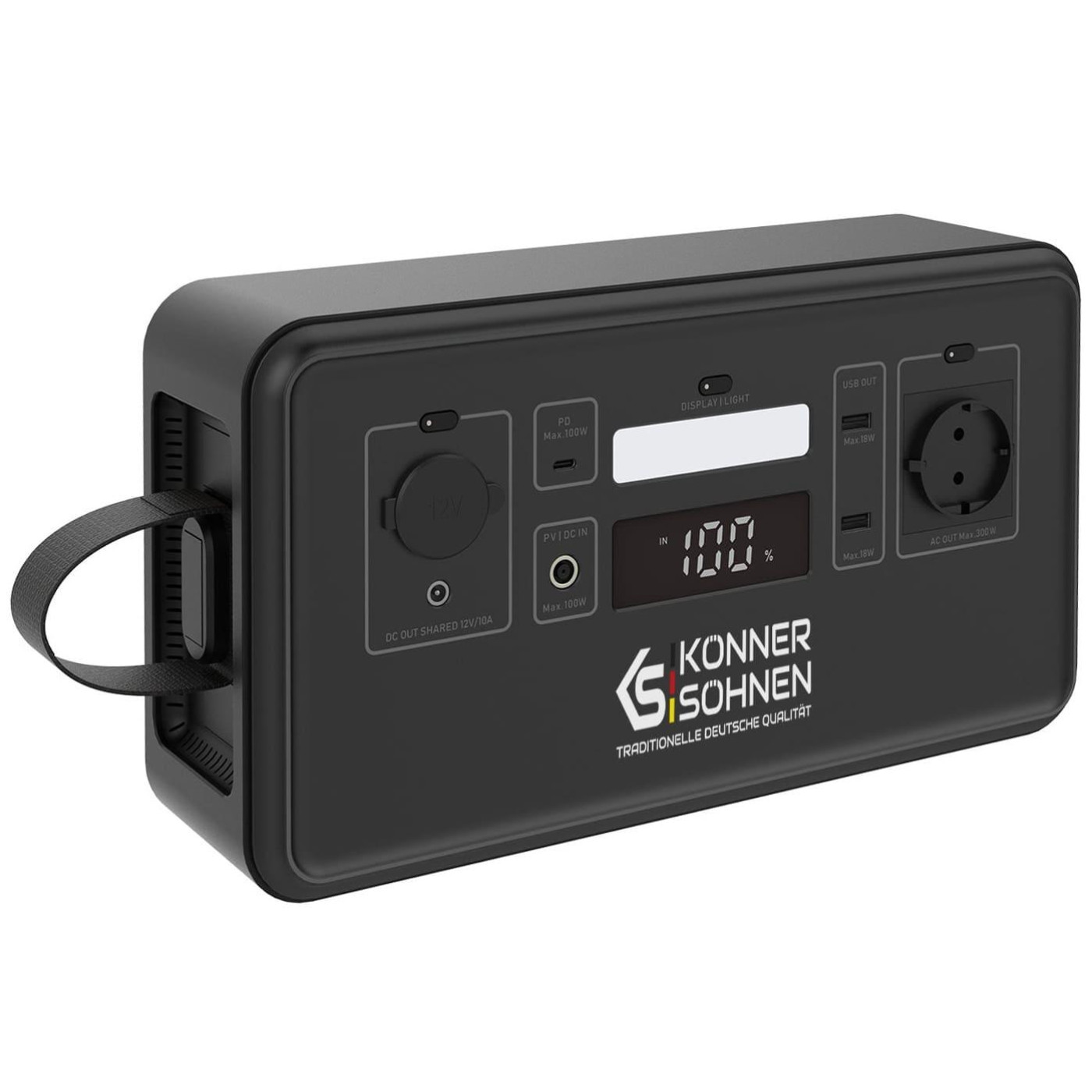 Зарядная станция Konner&Sohnen KS 500PS / 500 Вт / 448 Вт/ч / LiFePO4 (KS500PS) UA