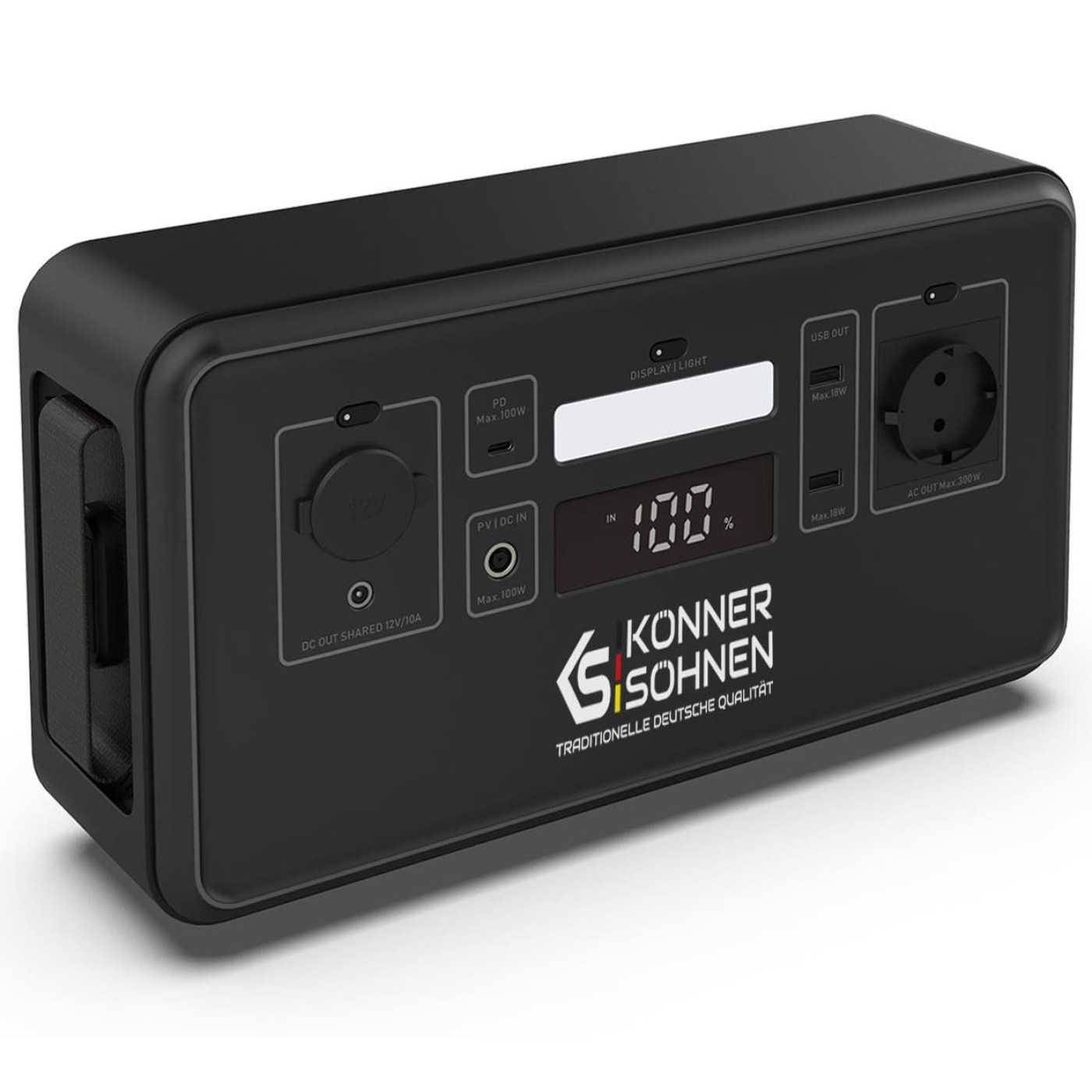 Зарядная станция Konner&Sohnen KS 500PS / 500 Вт / 448 Вт/ч / LiFePO4 (KS500PS) UA