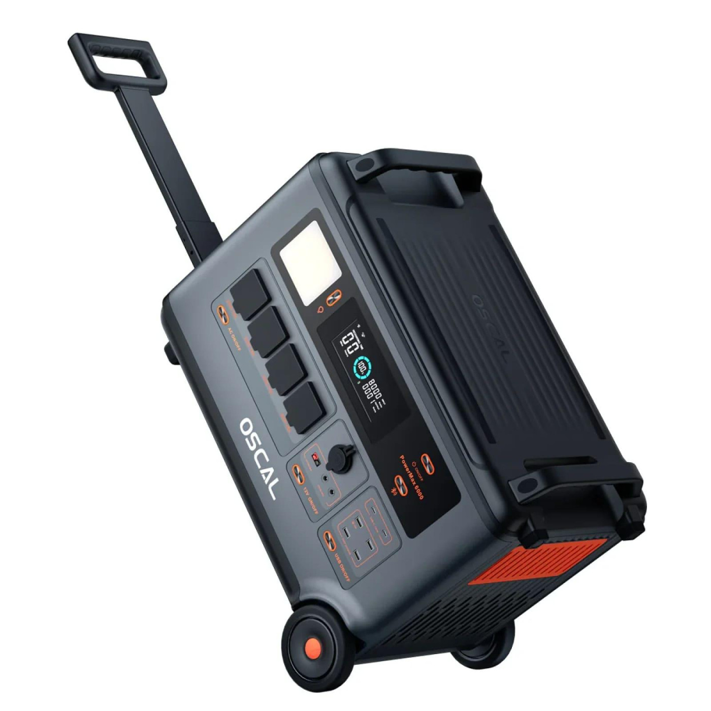 Зарядна станція Oscal PowerMax 6000 / 6000 Вт / 3600 Вт/ч / LiFePO4 (PowerMax 6000)