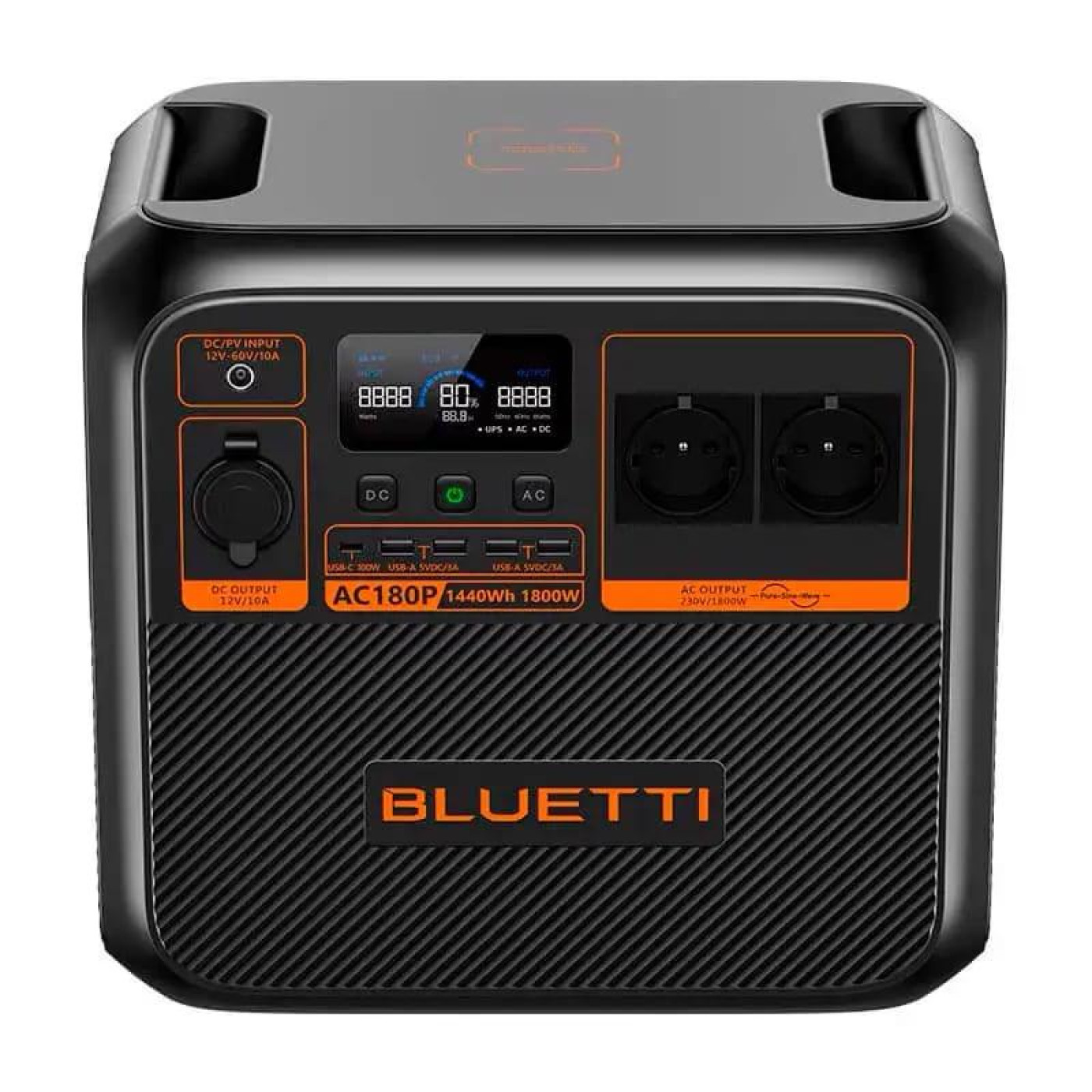Зарядна станція BLUETTI AC180P / 1800 Вт / 1440 Вт/ч / LiFePO4 (AC180P) UA