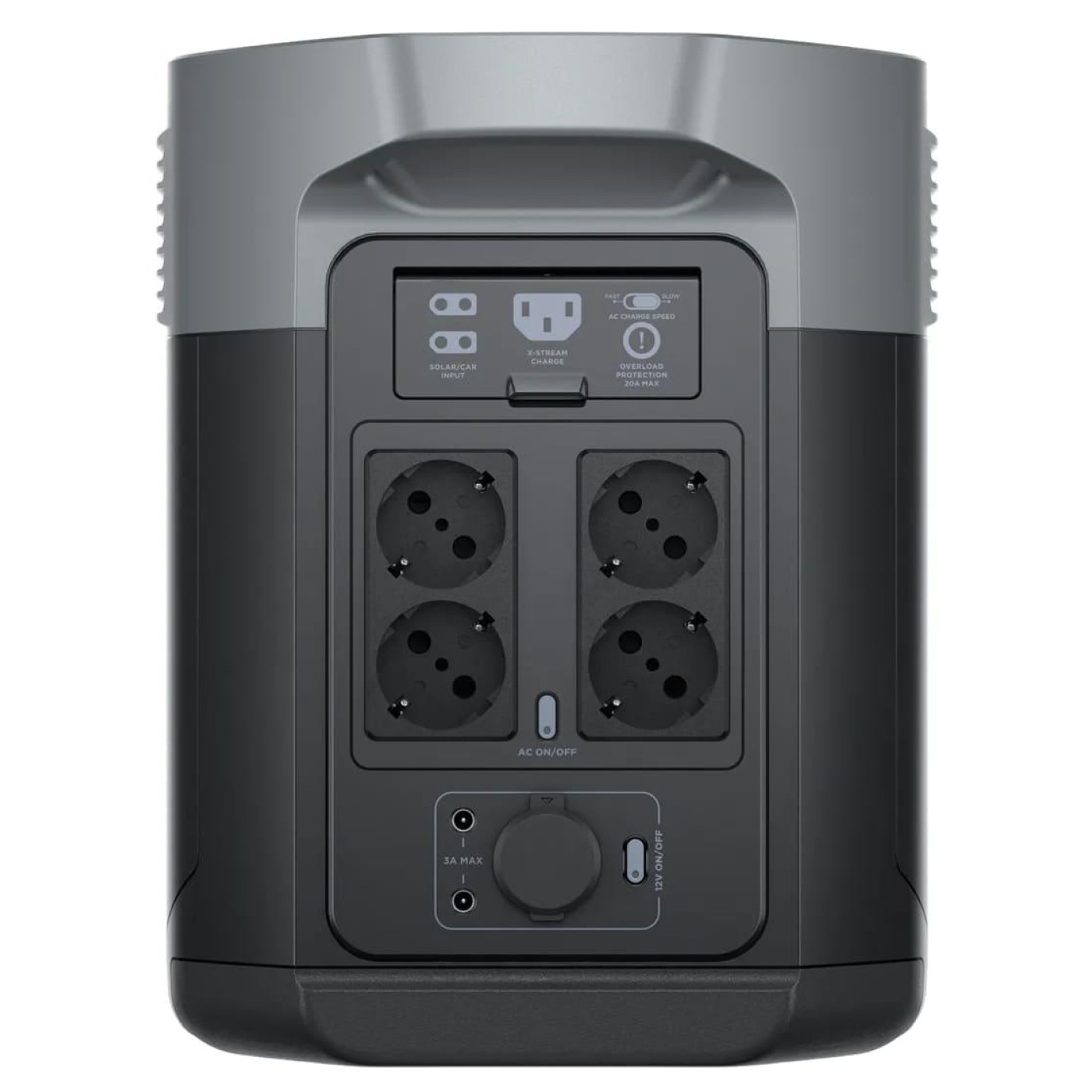 Зарядна станція EcoFlow DELTA 2 MAX / 2400 Вт / 2048 Вт/ч / LiFePO4 (EFDELTA2Max-EU) UA