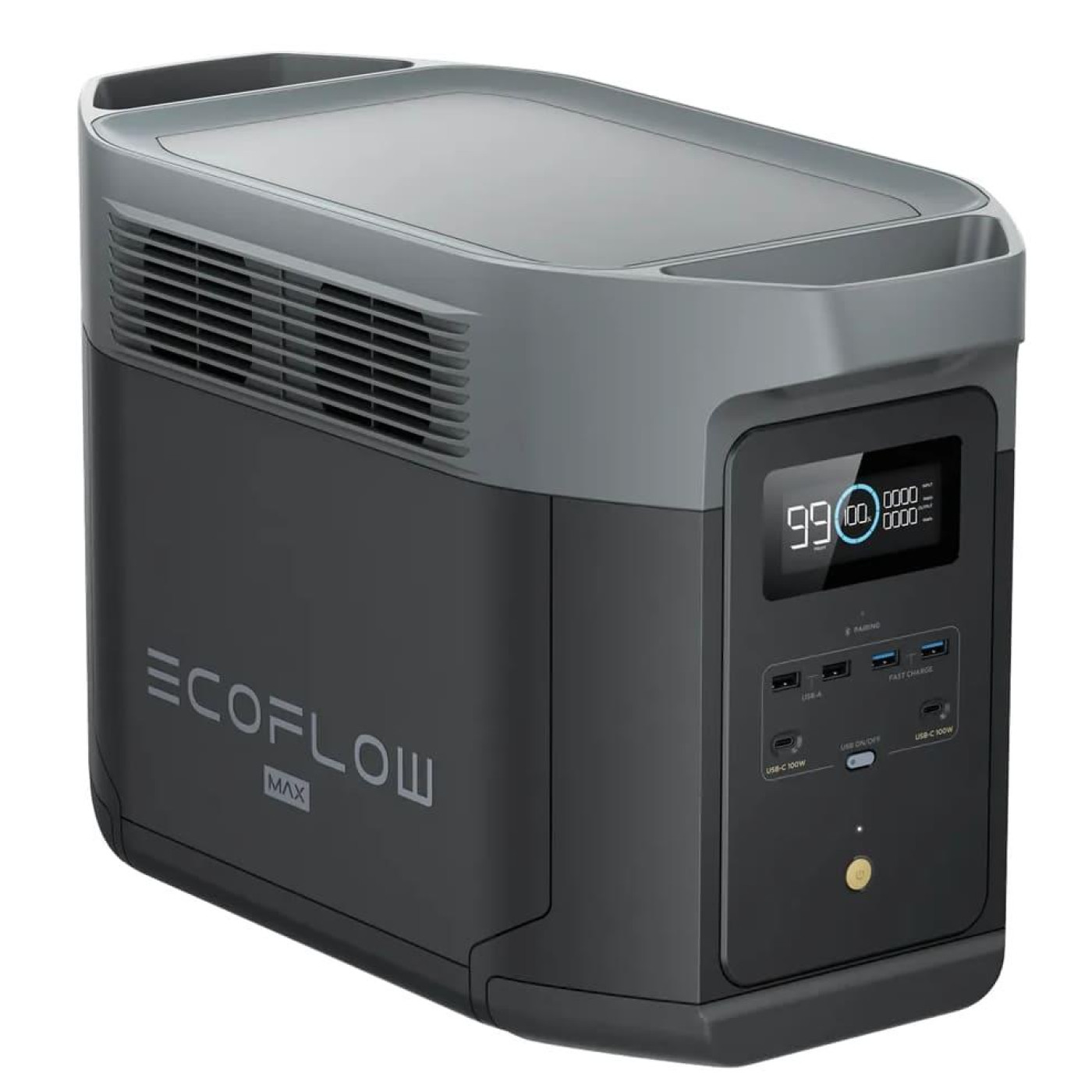 Зарядна станція EcoFlow DELTA 2 MAX / 2400 Вт / 2048 Вт/ч / LiFePO4 (EFDELTA2Max-EU) UA