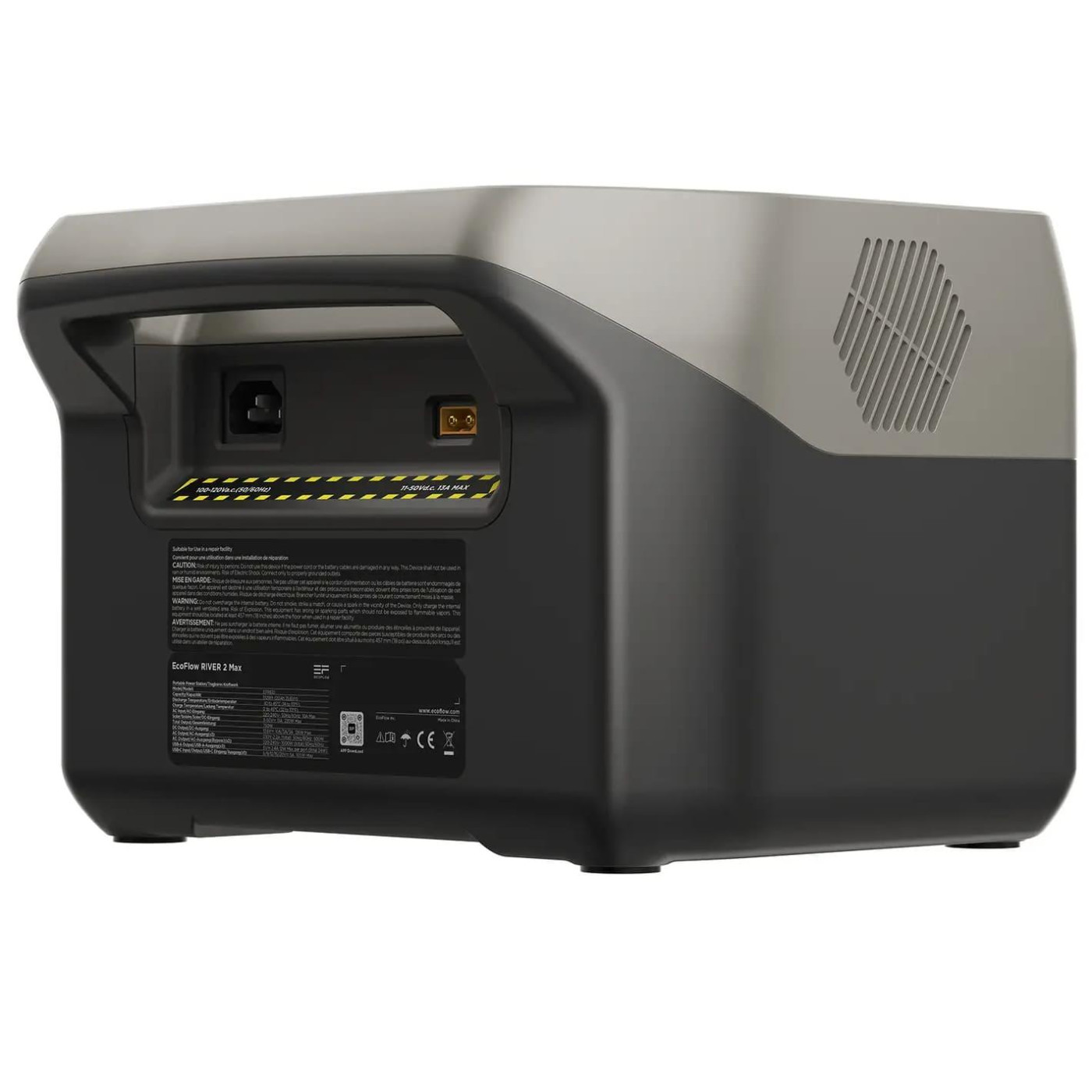 Зарядная станция EcoFlow River 2 MAX (512Wh) / 500 Вт / 511 Вт/ч / LiFePO4 (RIVER 2 Max) UA