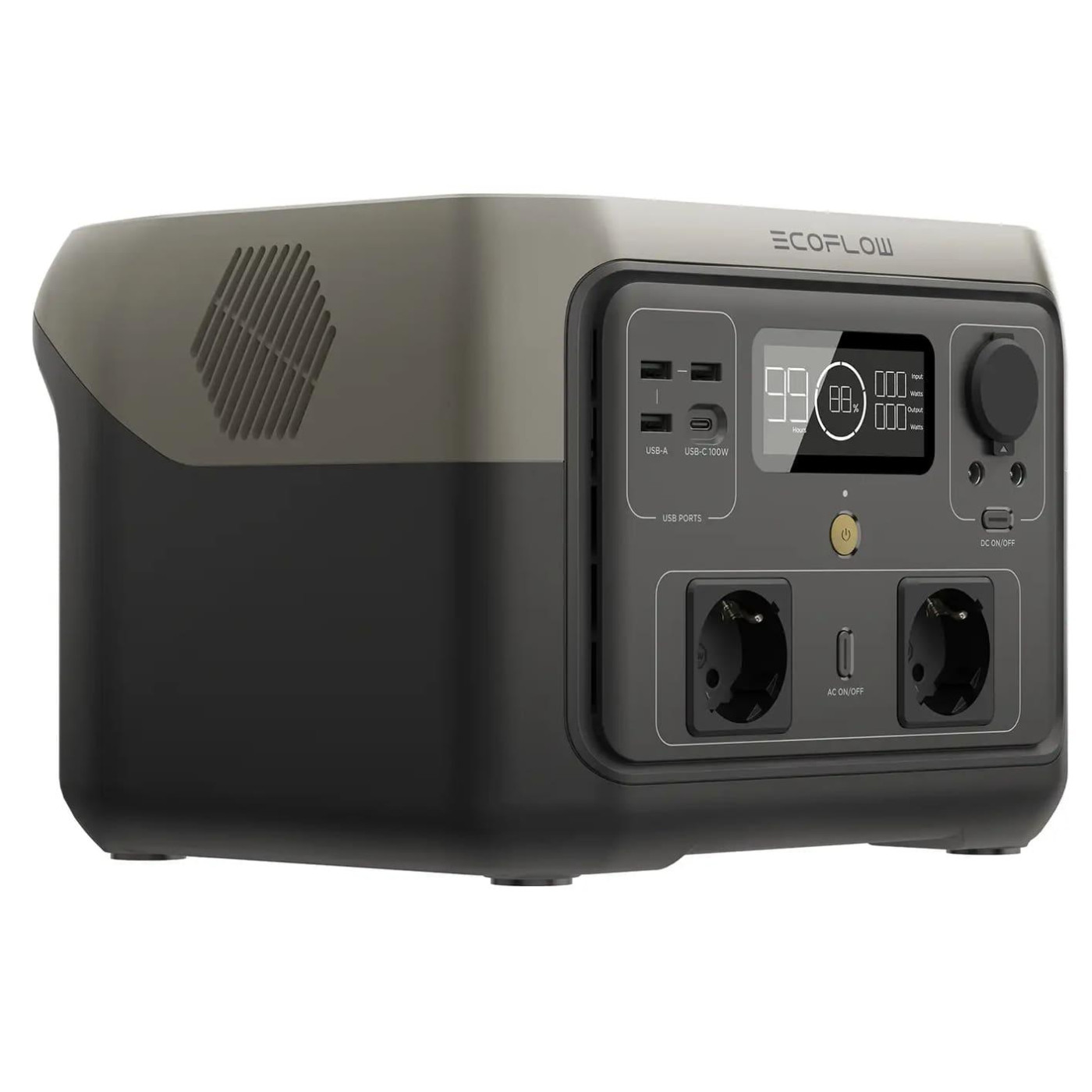 Зарядная станция EcoFlow River 2 MAX (512Wh) / 500 Вт / 511 Вт/ч / LiFePO4 (RIVER 2 Max) UA