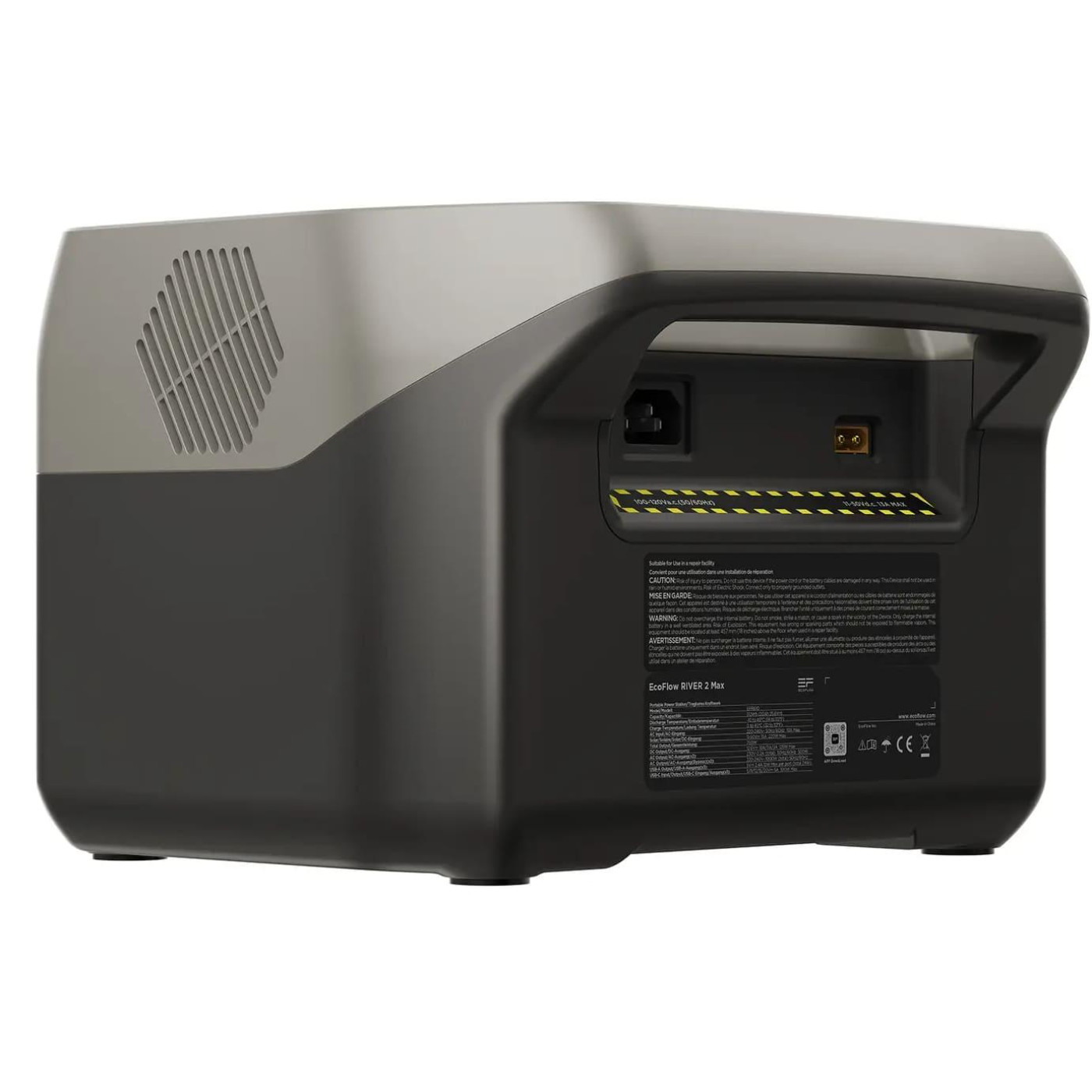 Зарядная станция EcoFlow River 2 MAX (512Wh) / 500 Вт / 511 Вт/ч / LiFePO4 (RIVER 2 Max) UA