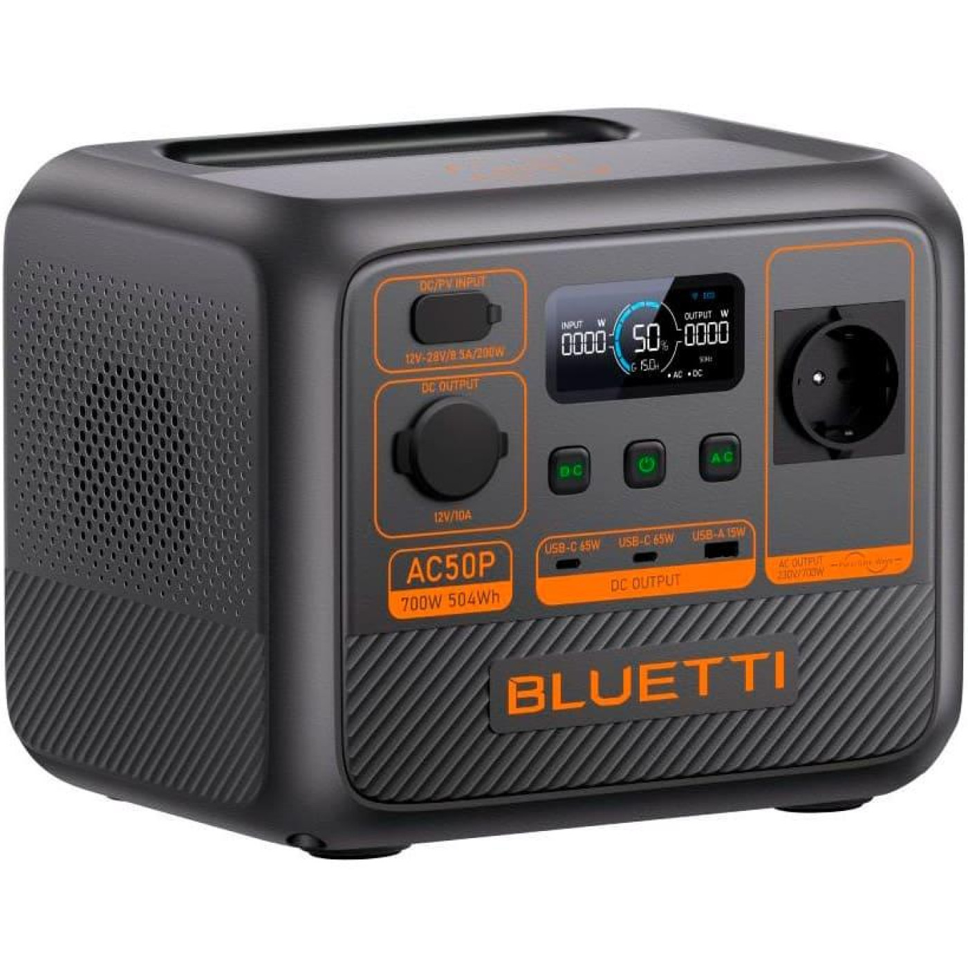 Зарядная станция BLUETTI 700W AC50P / 700 Вт / 504 Вт/ч / LiFePO4 (AC50P) UA