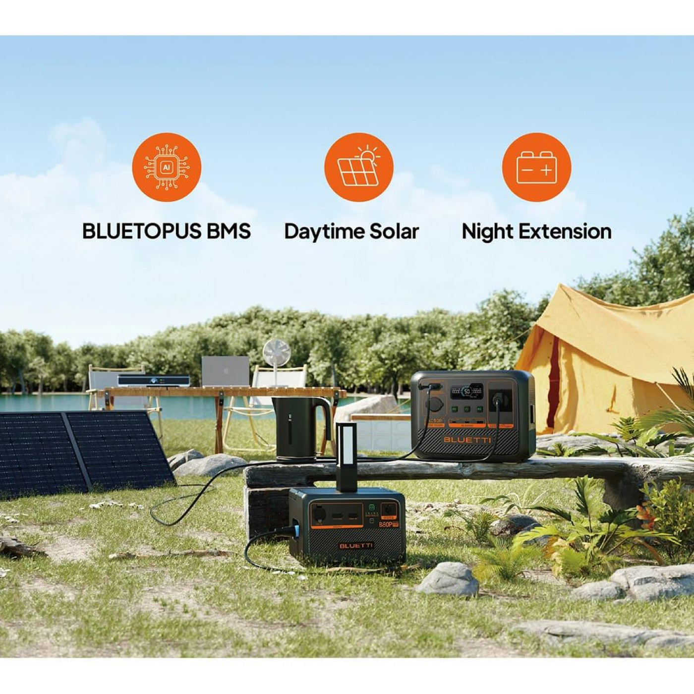 Зарядная станция BLUETTI 700W AC50P / 700 Вт / 504 Вт/ч / LiFePO4 (AC50P) UA