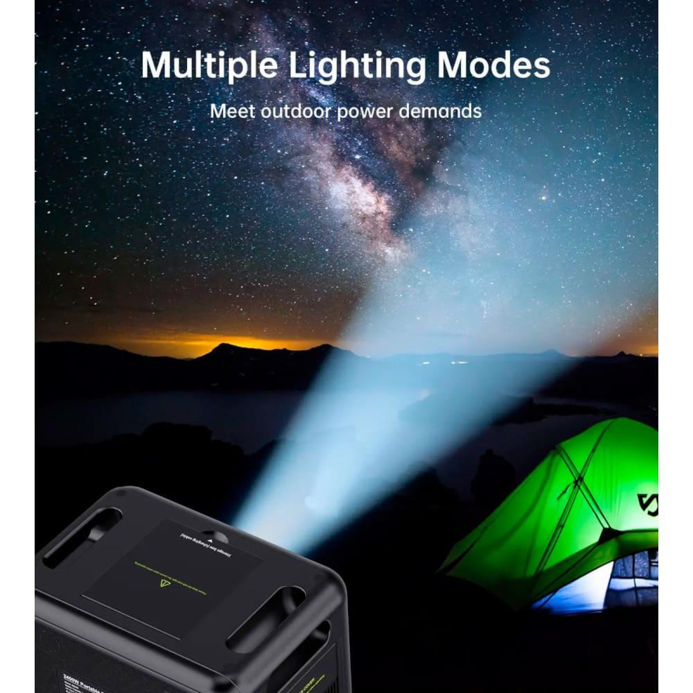 Зарядная станция Choetech BS008 / 2400 Вт / 2048 Вт/ч / LiFePO4 (BS008-BQB)