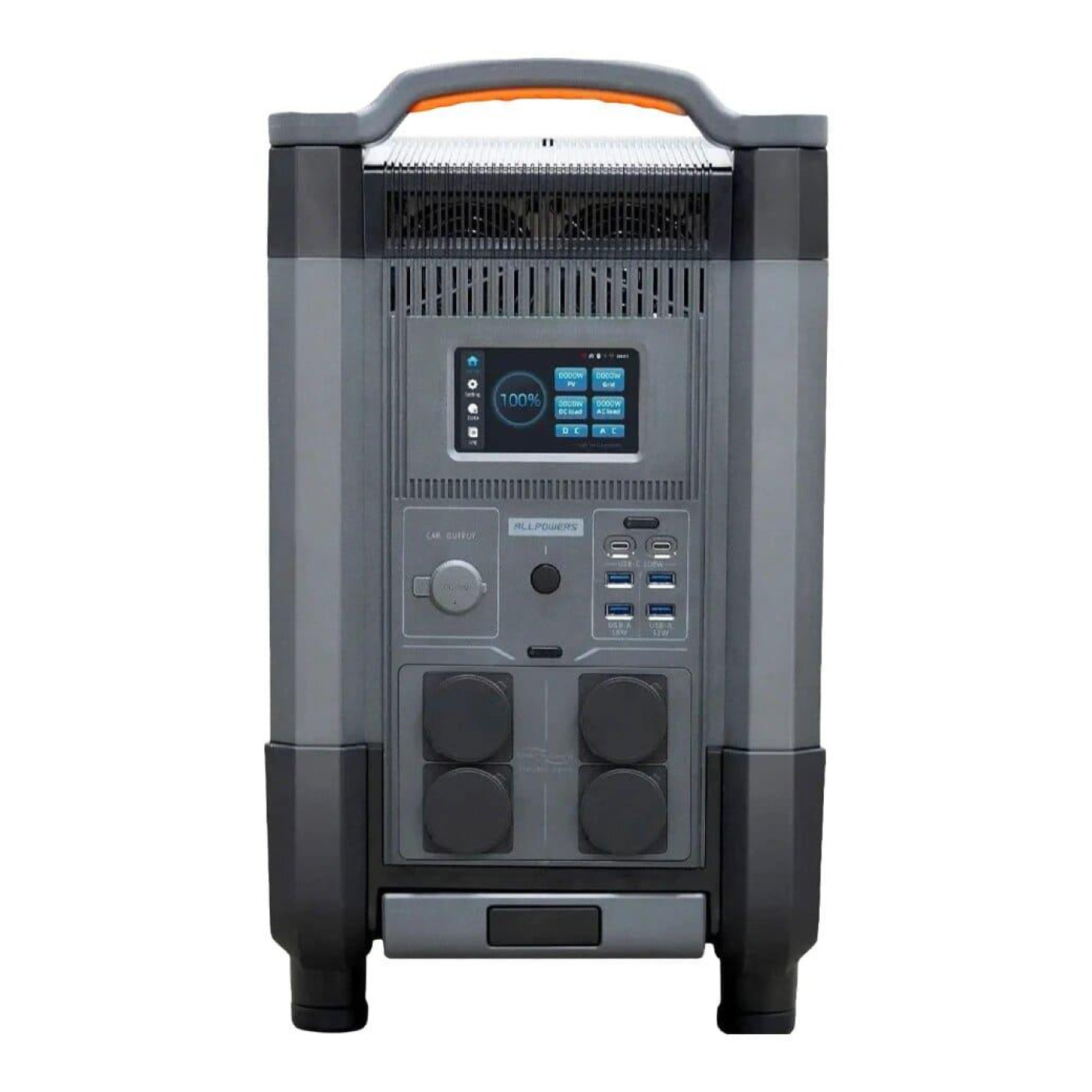 Зарядна станція ALLPOWERS R4000 / 4000 Вт / 3600 Вт/ч / LiFePO4 (AP-SS-011-BLA-EU)
