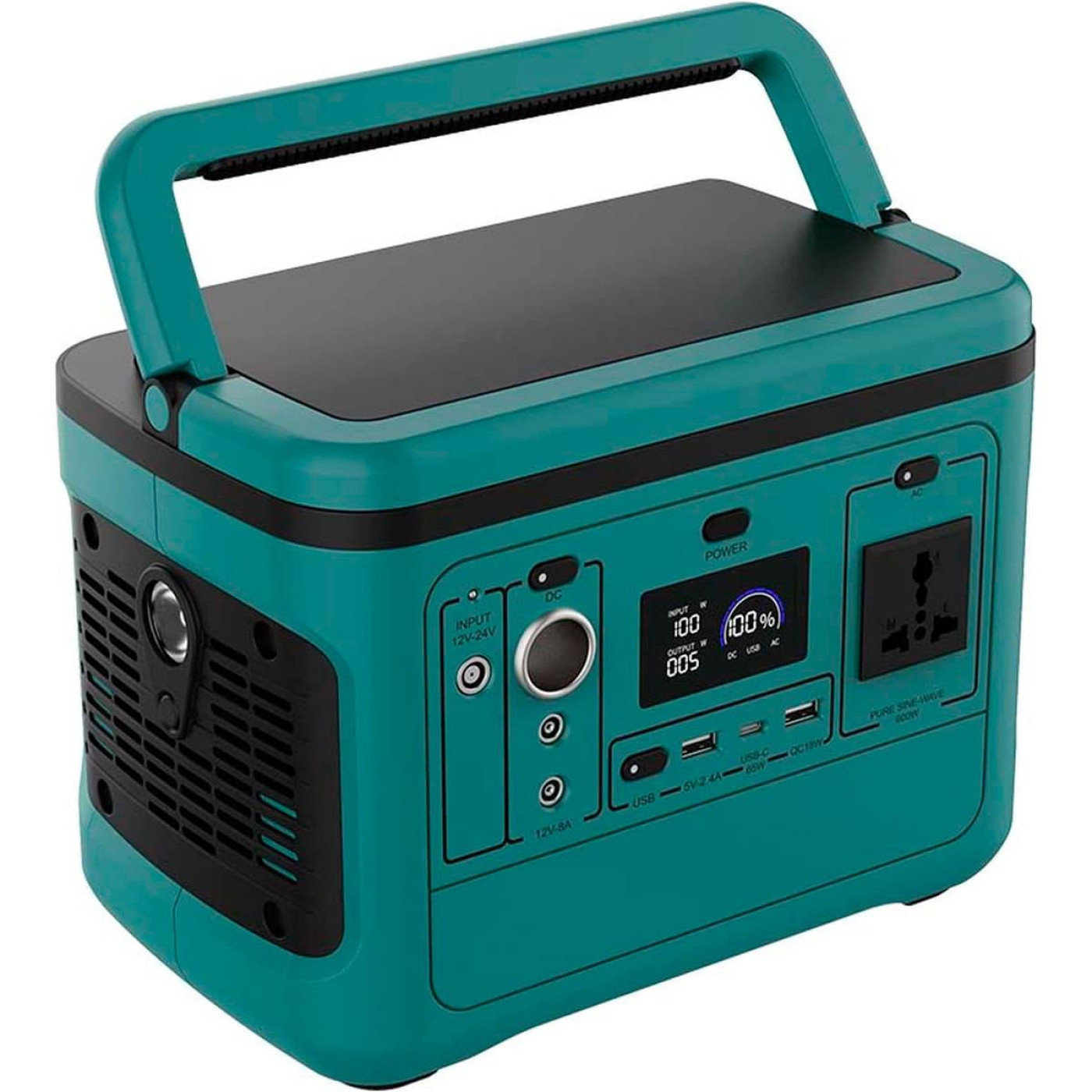 Зарядная станция V-TAC / 500 Вт / 568 Вт/ч / LiFePO4 (VT-606) UA