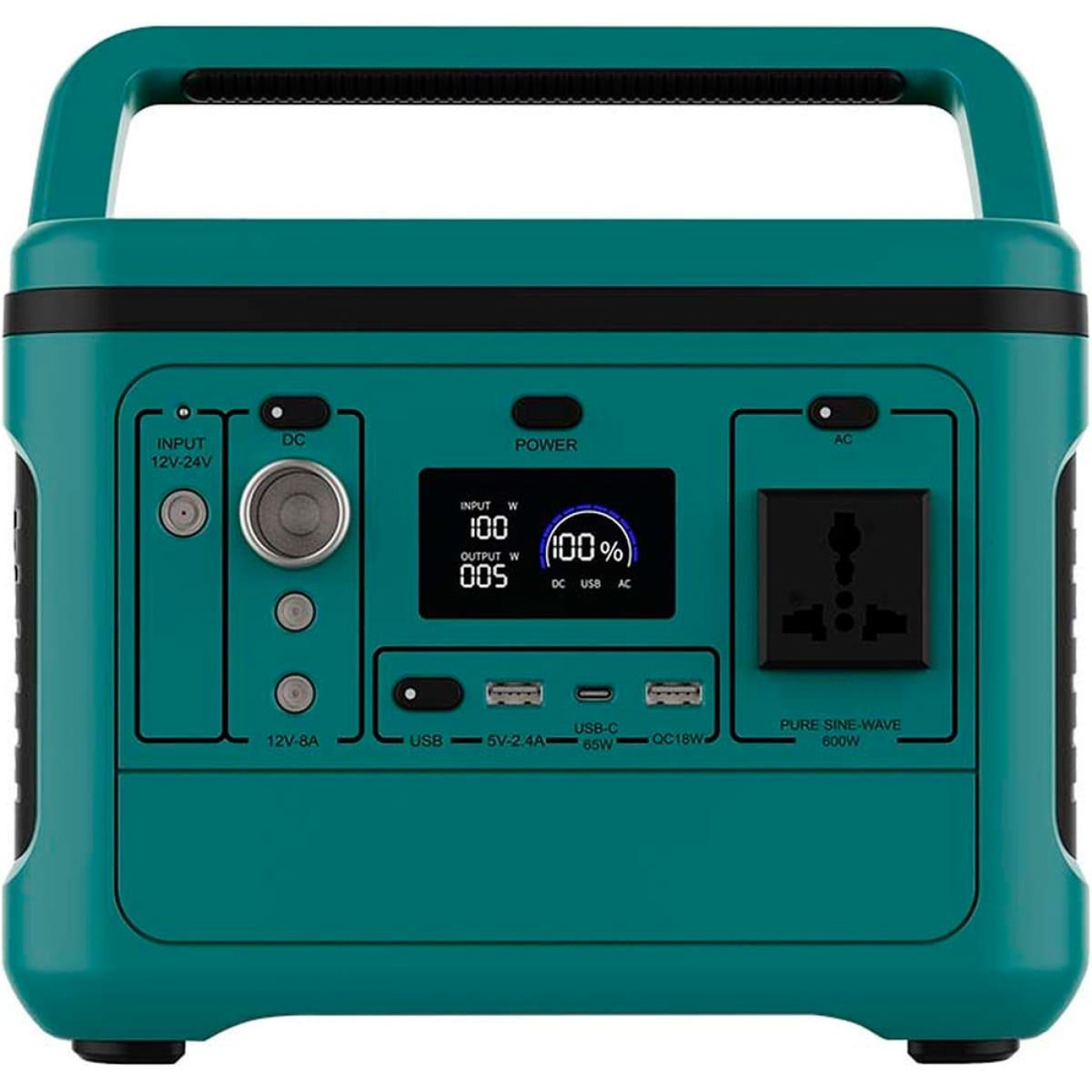 Зарядная станция V-TAC / 500 Вт / 568 Вт/ч / LiFePO4 (VT-606) UA