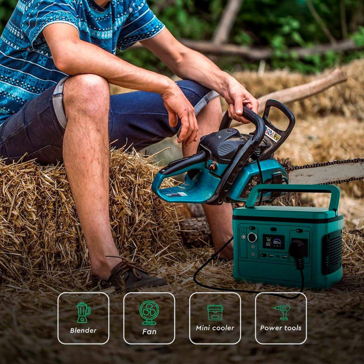 Зарядная станция V-TAC / 500 Вт / 568 Вт/ч / LiFePO4 (VT-606) UA