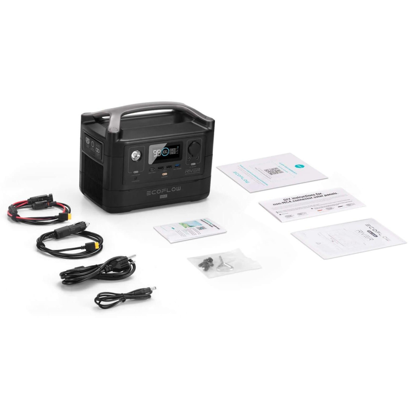 Зарядная станция EcoFlow RIVER Max / 600 Вт / 576 Вт/ч / Li-Ion (EFRIVER600MAX-EU) UA