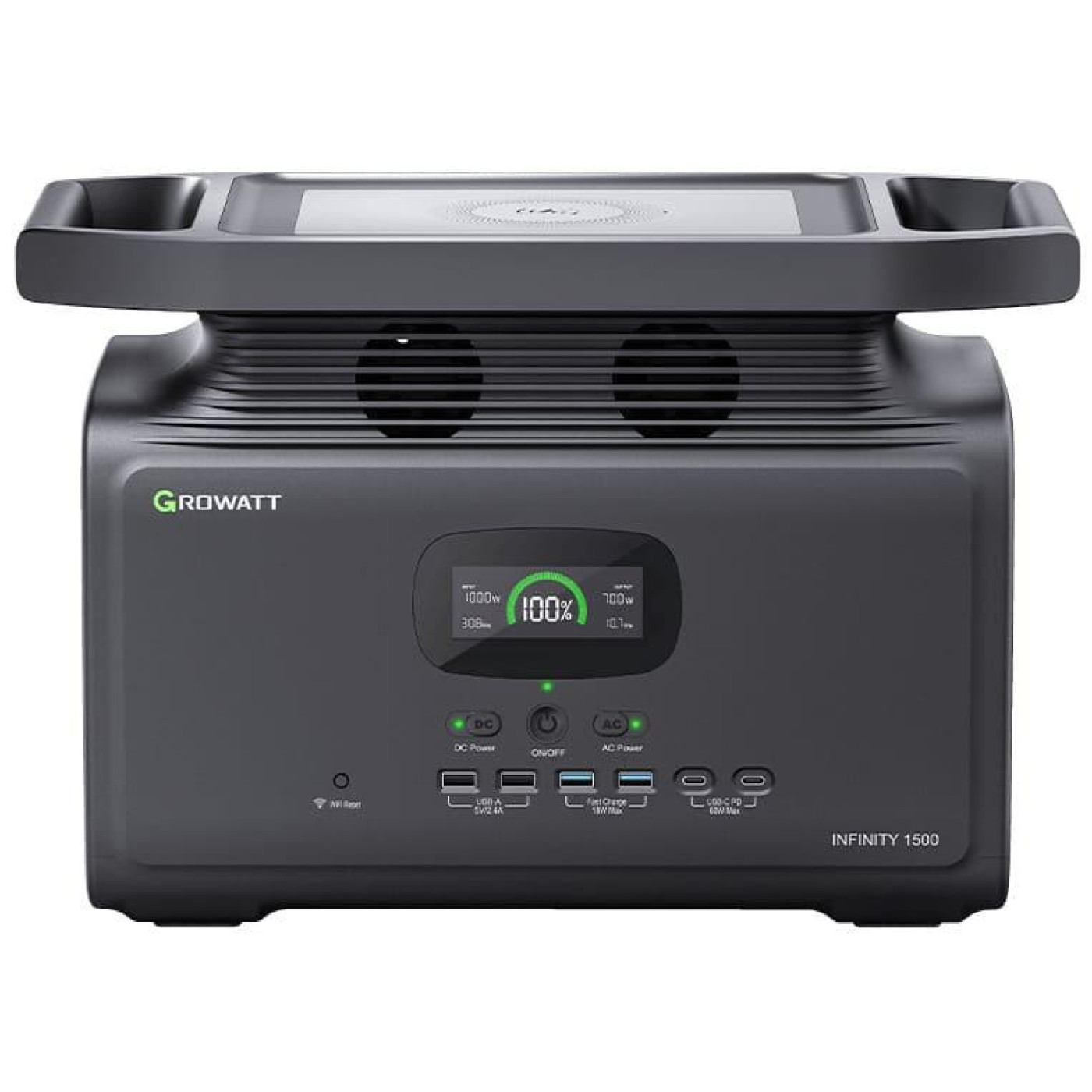 Зарядная станция Growatt INFINITY 1500  2000 Вт 1512 Вт·год  (INFINITY1500)