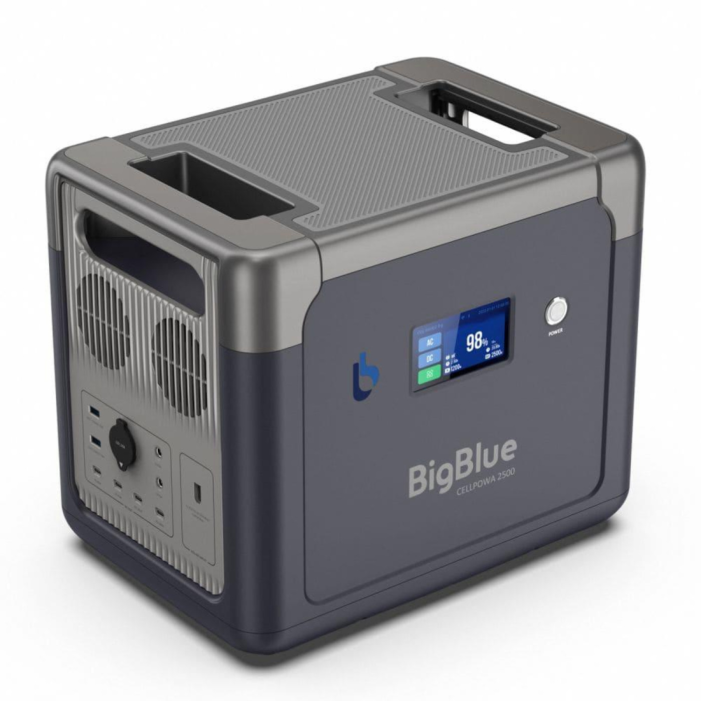 Зарядная станция BigBlue CP2500 / 2500 Вт / 1843 Вт/ч / LiFePO4 (42-00105)