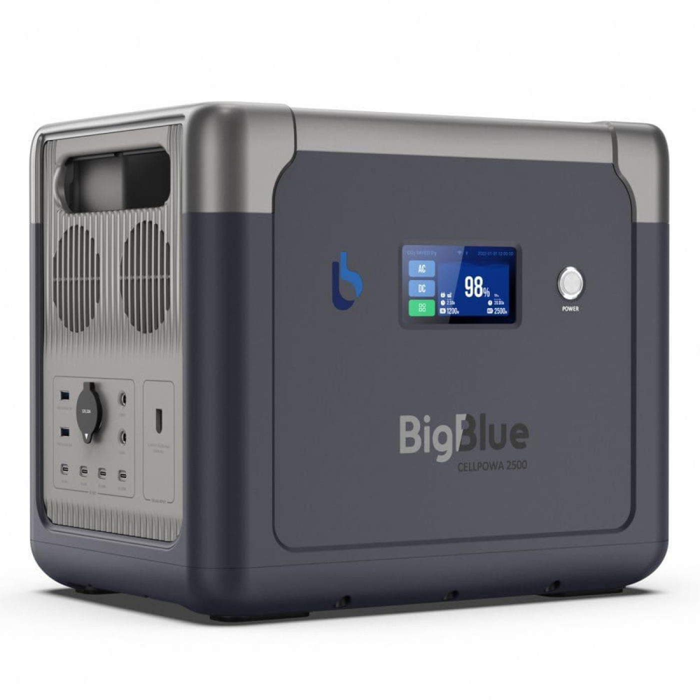 Зарядная станция BigBlue CP2500 / 2500 Вт / 1843 Вт/ч / LiFePO4 (42-00105)