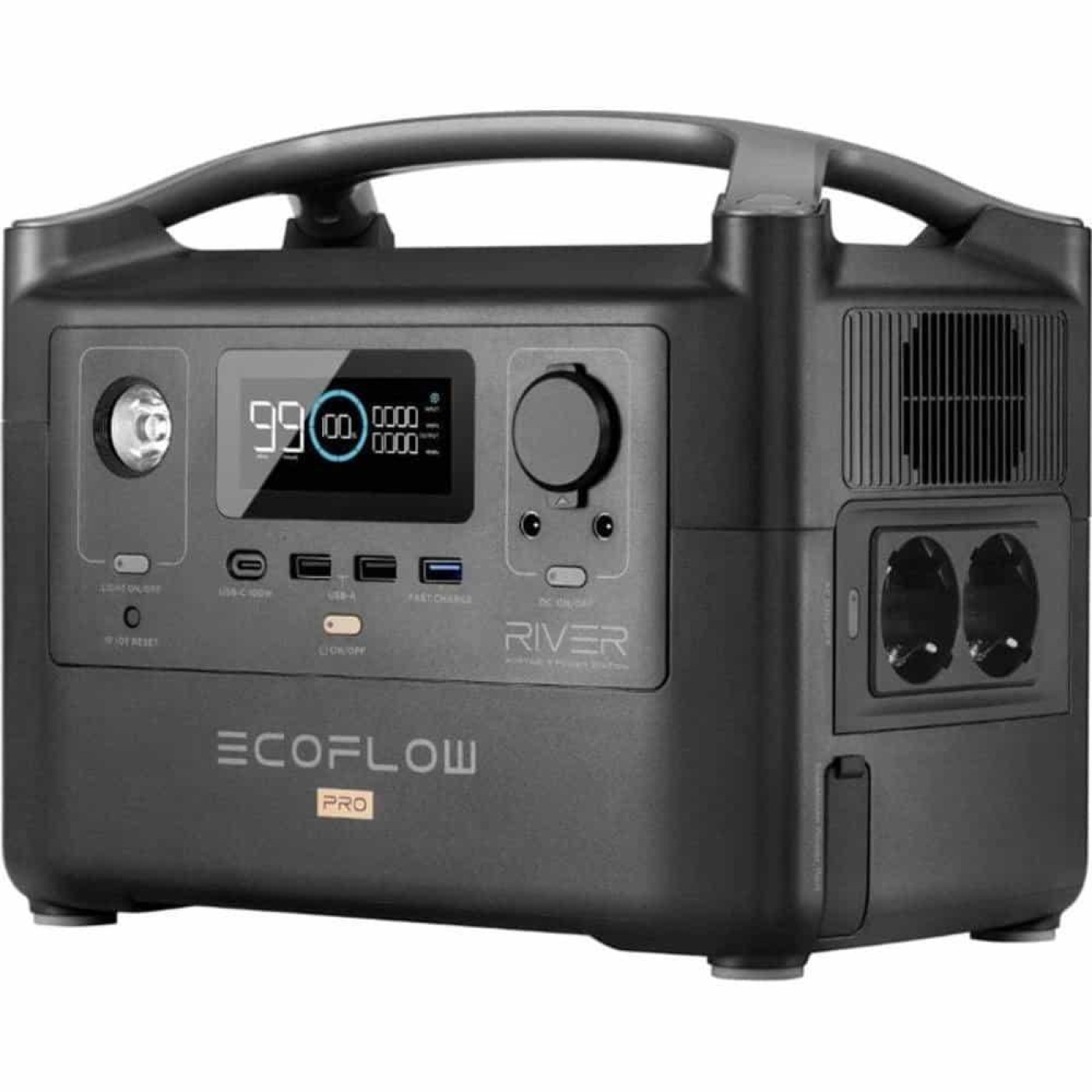 Зарядная станция EcoFlow RIVER Pro / 600 Вт / 720 Вт/ч / Li-Pol (EFRIVER600PRO-EU) UA