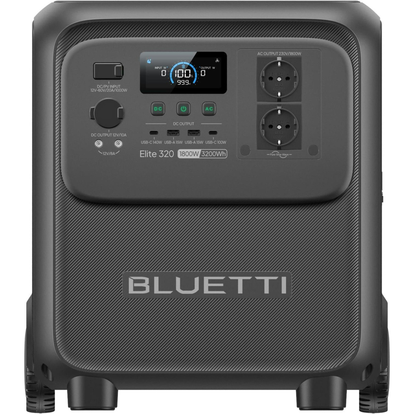 Зарядна станція BLUETTI Elite 320 / 1800 Вт / 3200 Вт/ч / LiFePO4 (ELITE 320)