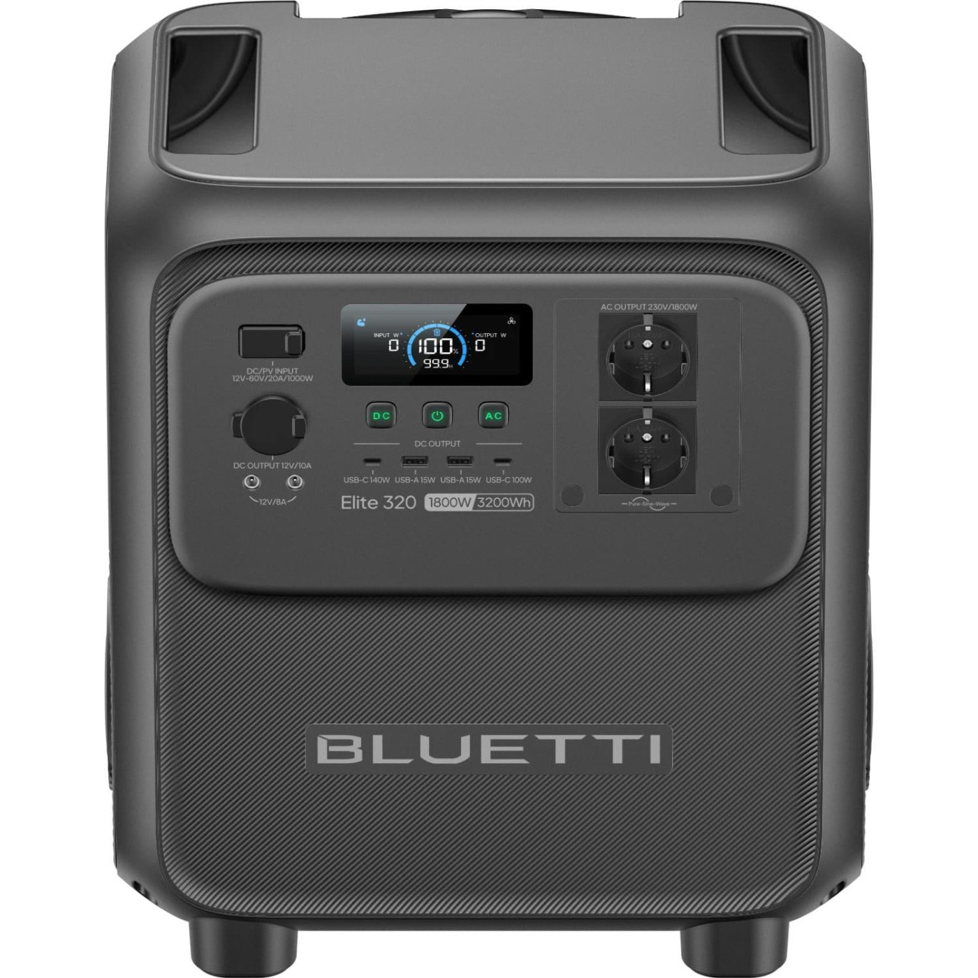 Зарядна станція BLUETTI Elite 320 / 1800 Вт / 3200 Вт/ч / LiFePO4 (ELITE 320)