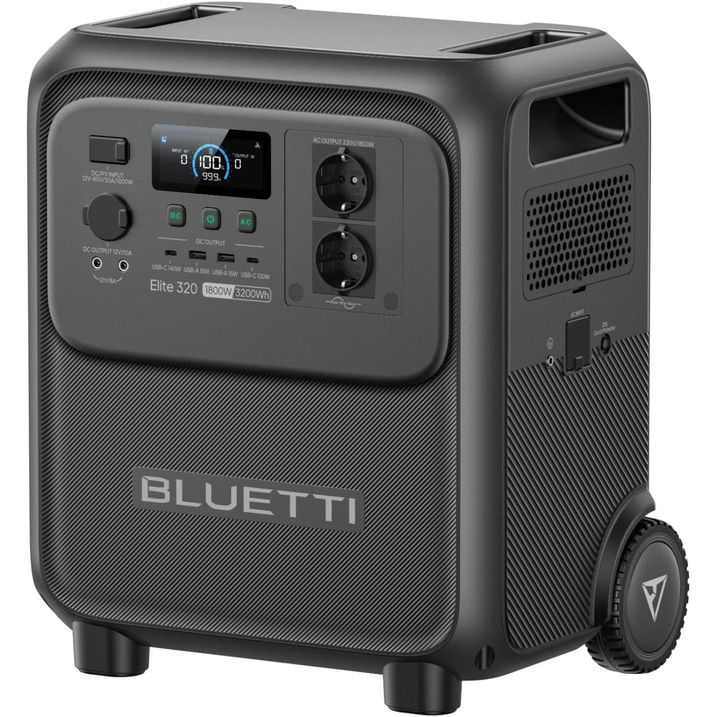 Зарядна станція BLUETTI Elite 320 / 1800 Вт / 3200 Вт/ч / LiFePO4 (ELITE 320)