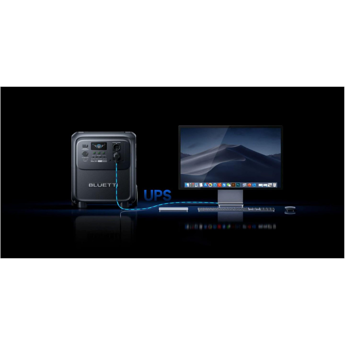Зарядна станція BLUETTI Elite 320 / 1800 Вт / 3200 Вт/ч / LiFePO4 (ELITE 320)