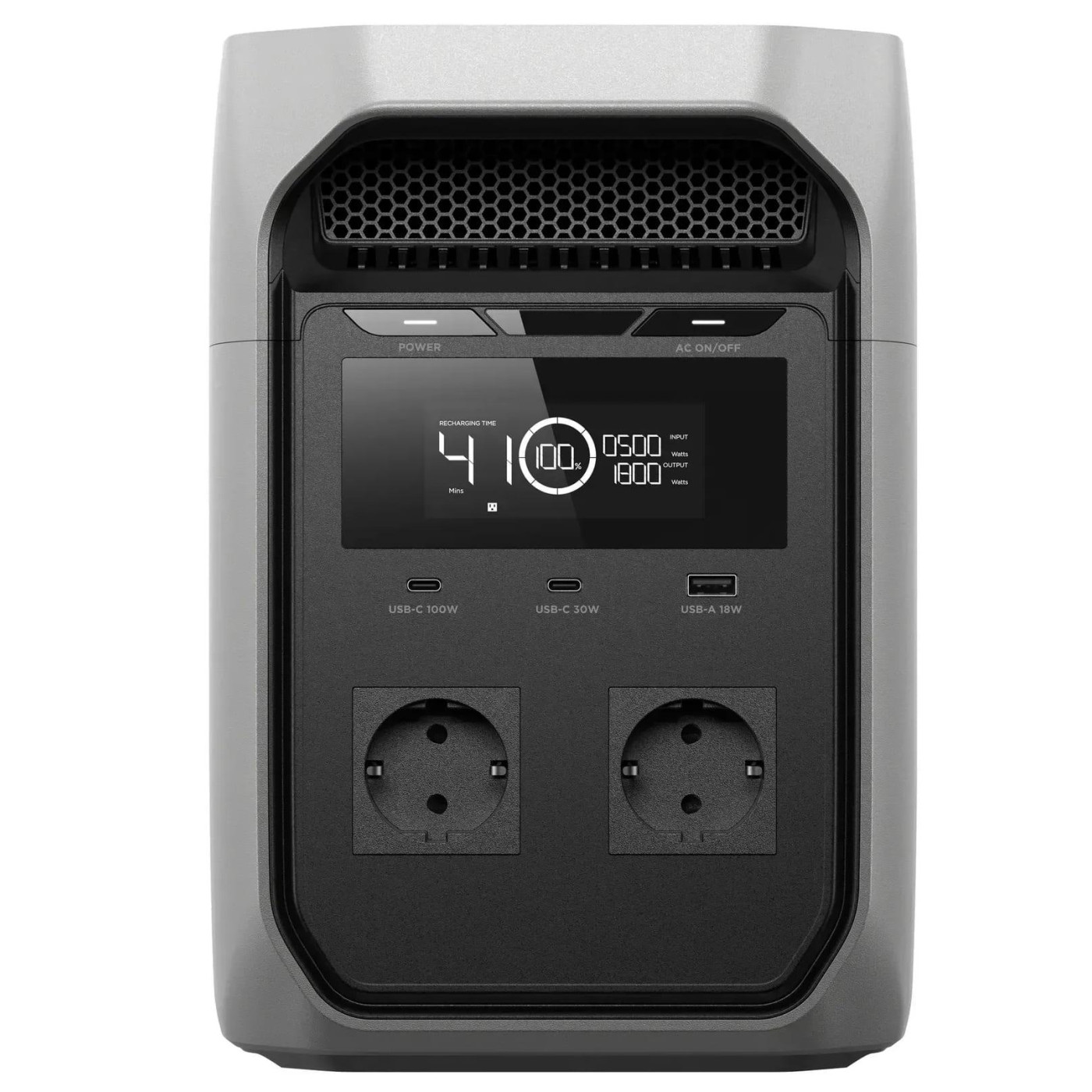 Зарядна станція EcoFlow DELTA 3 Classic / 1800 Вт / 1024 Вт/ч / LiFePO4 (EFDELTA3C-EU-CBox-L) UA