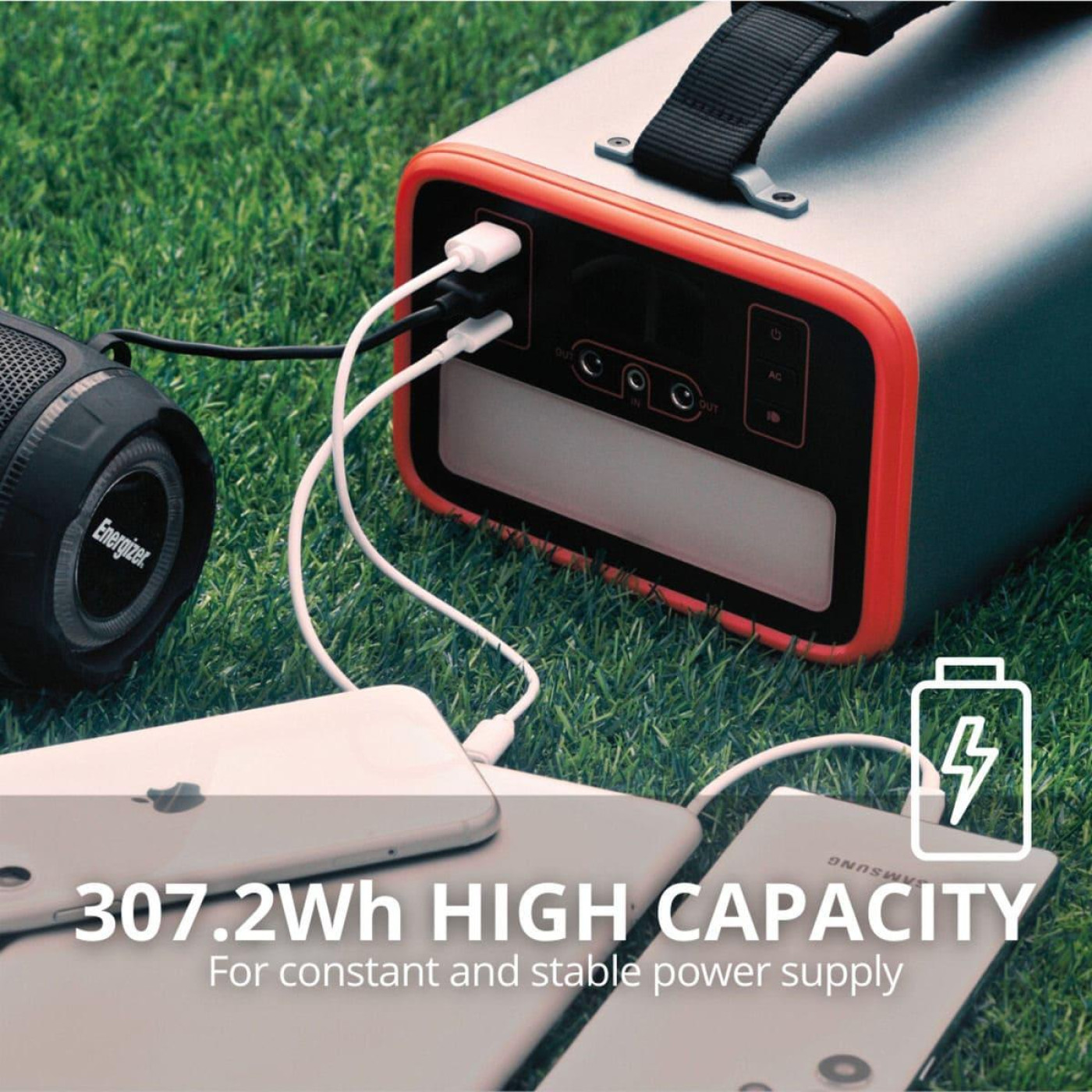 Зарядная станция Energizer / 300 Вт / 307 Вт/ч / LiFePO4 (PPS320W1)