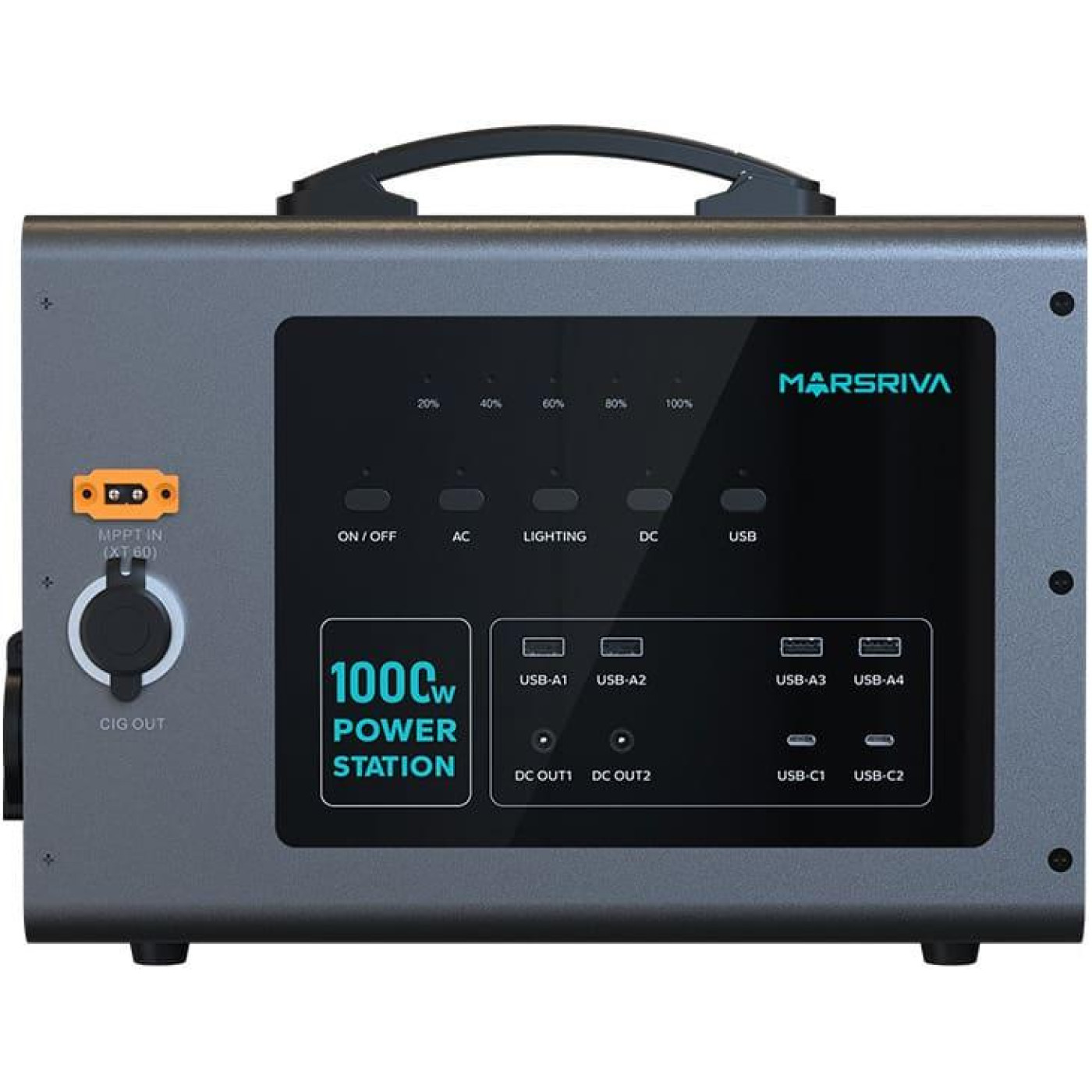 Зарядная станция Marsriva MP10 / 1000 Вт / 1176 Вт/ч / LiFePO4 (MP10V2_MARSRIVA)