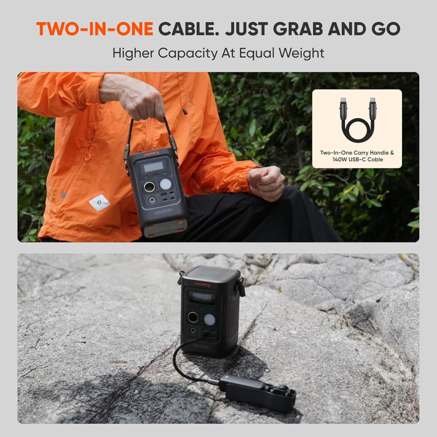 Зарядная станция Jackery EXPLORER 300D / 140 Вт / 288 Вт/ч / LiFePO4 (21-0001-000356)