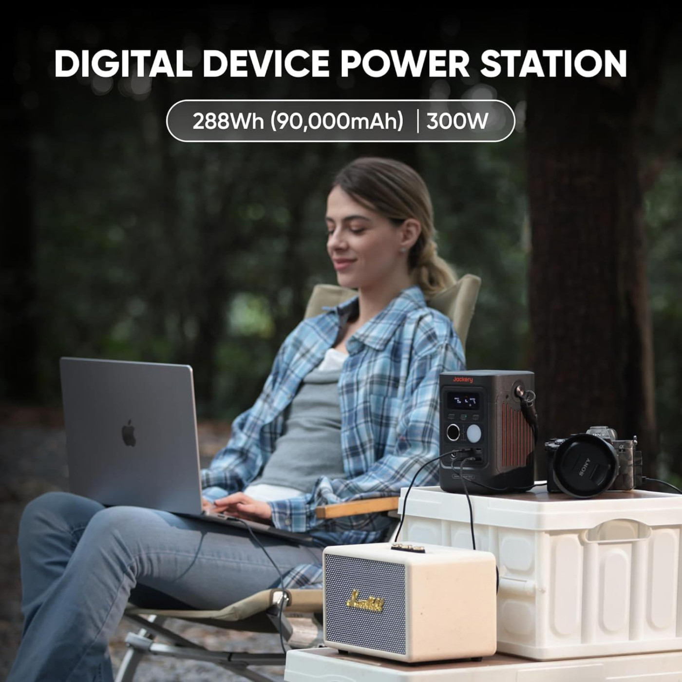 Зарядная станция Jackery EXPLORER 300D / 140 Вт / 288 Вт/ч / LiFePO4 (21-0001-000356)