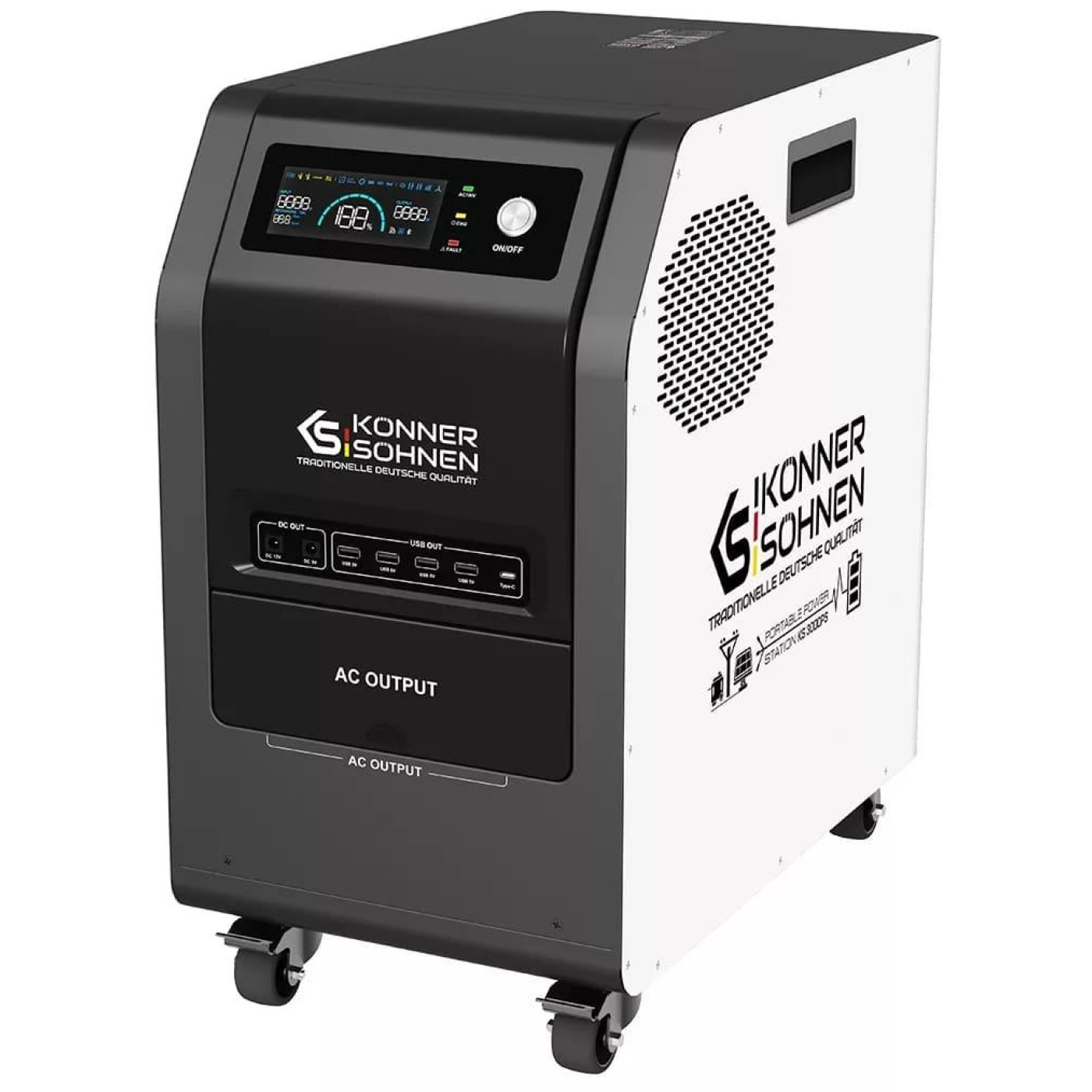 Зарядная станция Konner&Sohnen KS 3000PS / 3000 Вт / 3200 Вт/ч / LiFePO4 (KS3000PS) UA