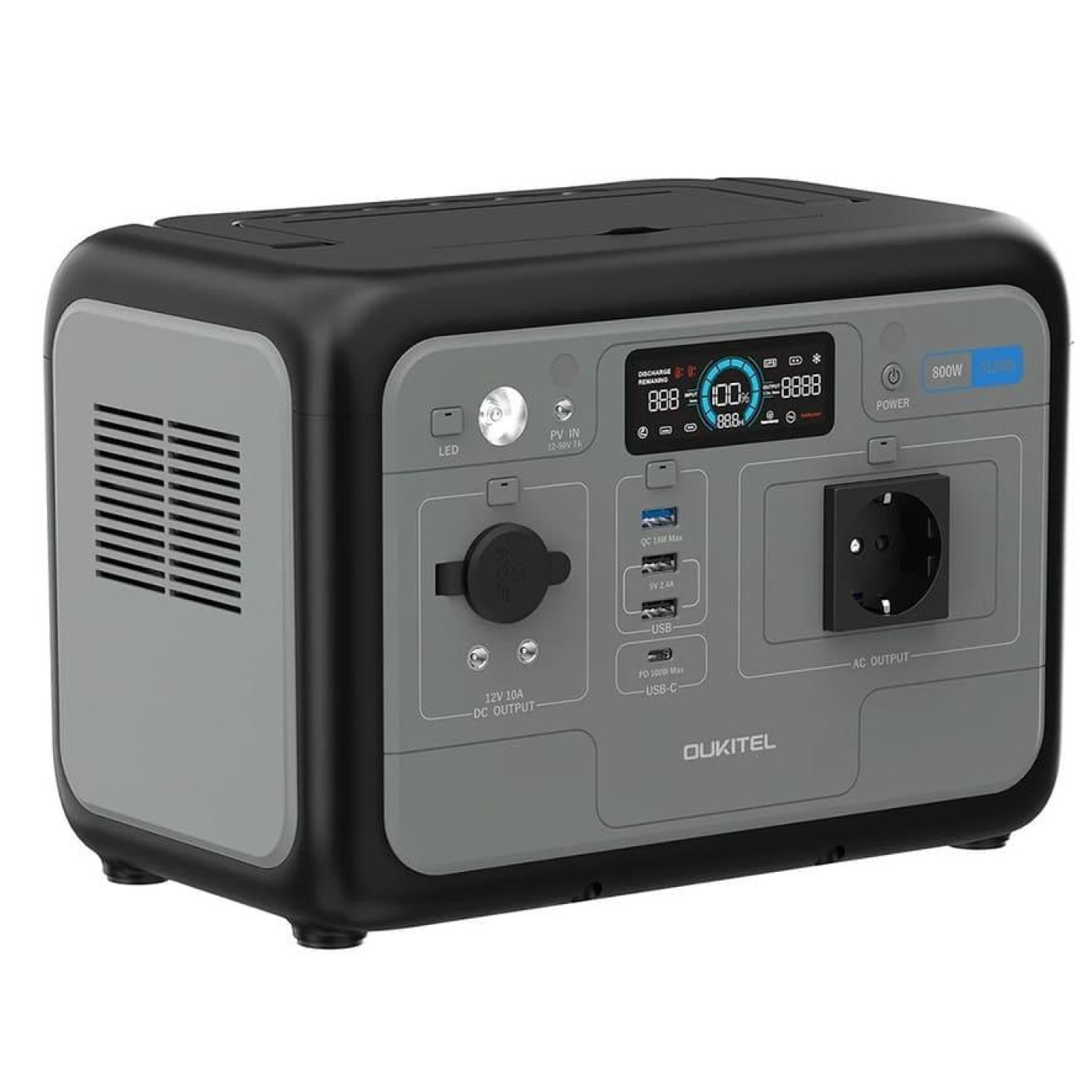 Зарядная станция Oukitel P800E / 800 Вт / 512 Вт/ч / LiFePO4 (P800E) UA