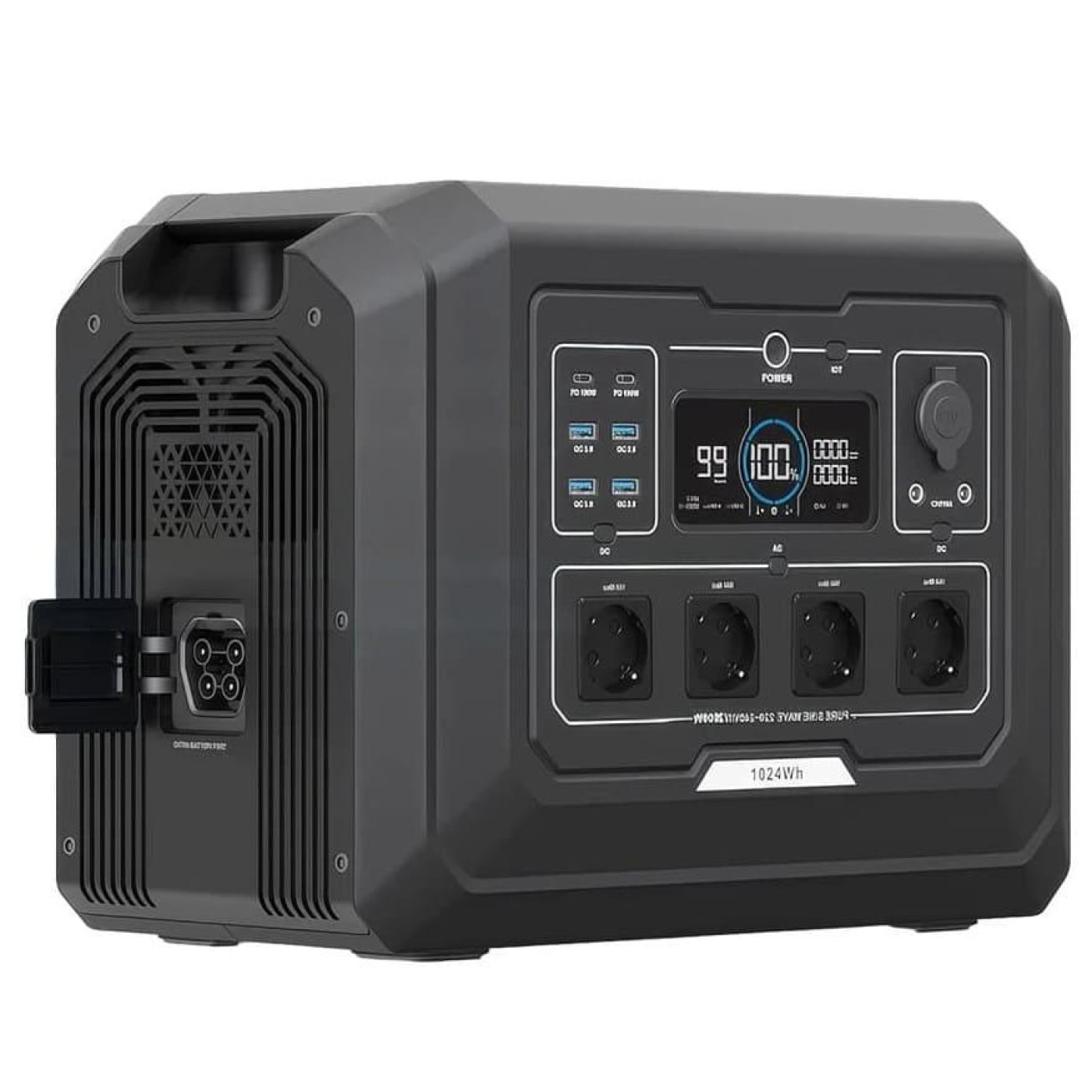 Зарядная станция OUPES Mega 1 S1 2048 Вт/ч / 2000 Вт / 1024 Вт/ч / LiFePO4 (42-00306)