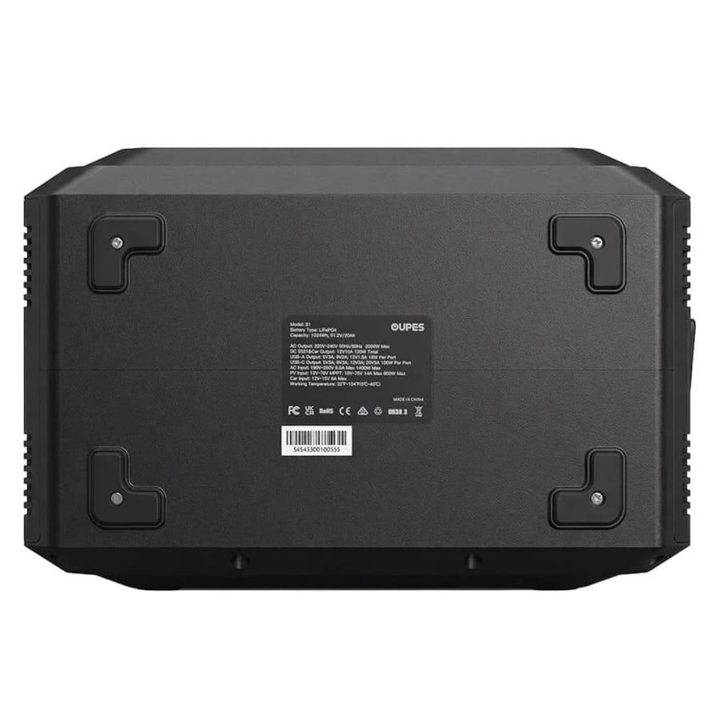 Зарядная станция OUPES Mega 1 S1 2048 Вт/ч / 2000 Вт / 1024 Вт/ч / LiFePO4 (42-00306)