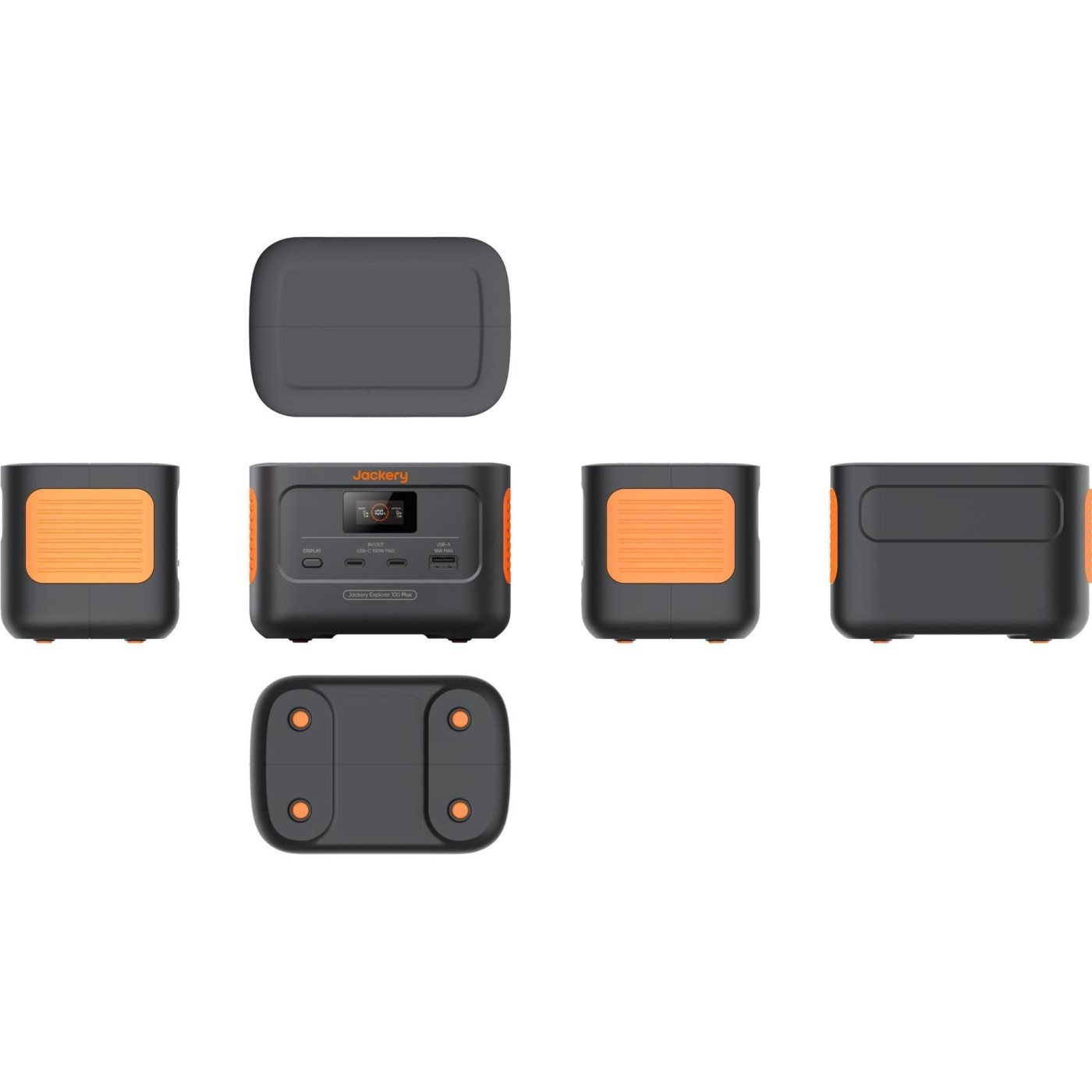 Зарядная станция Jackery Explorer 100 PLUS 99.2 Втч / 128 Вт / 99.2 Вт/ч / LiFePO4 (21-0001-000164) UA