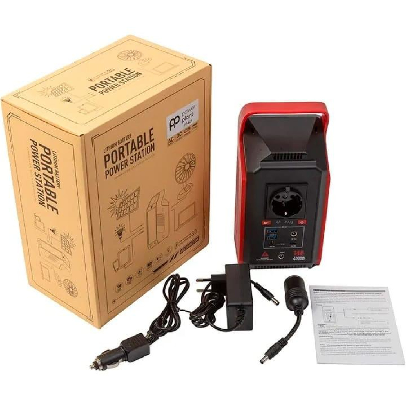 Зарядная станция PowerPlant PP-425 / 200 Вт / 148 Вт/ч / Li-Ion (PB931415)