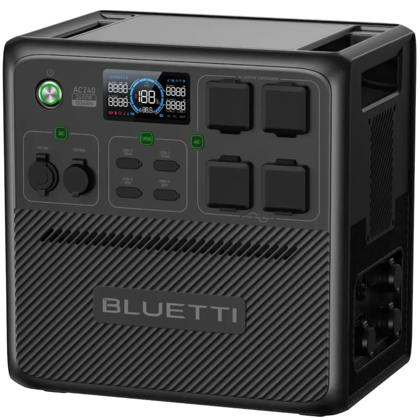 Зарядна станція BLUETTI AC240 / 2400 Вт / 1536 Вт/ч / LiFePO4 (AC240) UA