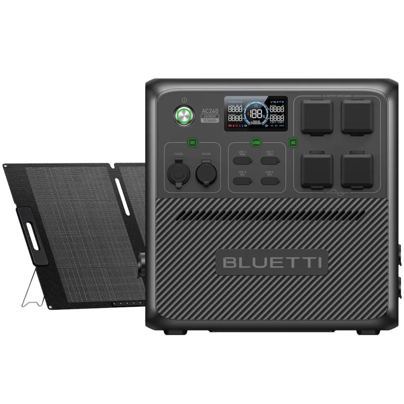 Зарядна станція BLUETTI AC240 / 2400 Вт / 1536 Вт/ч / LiFePO4 (AC240) UA