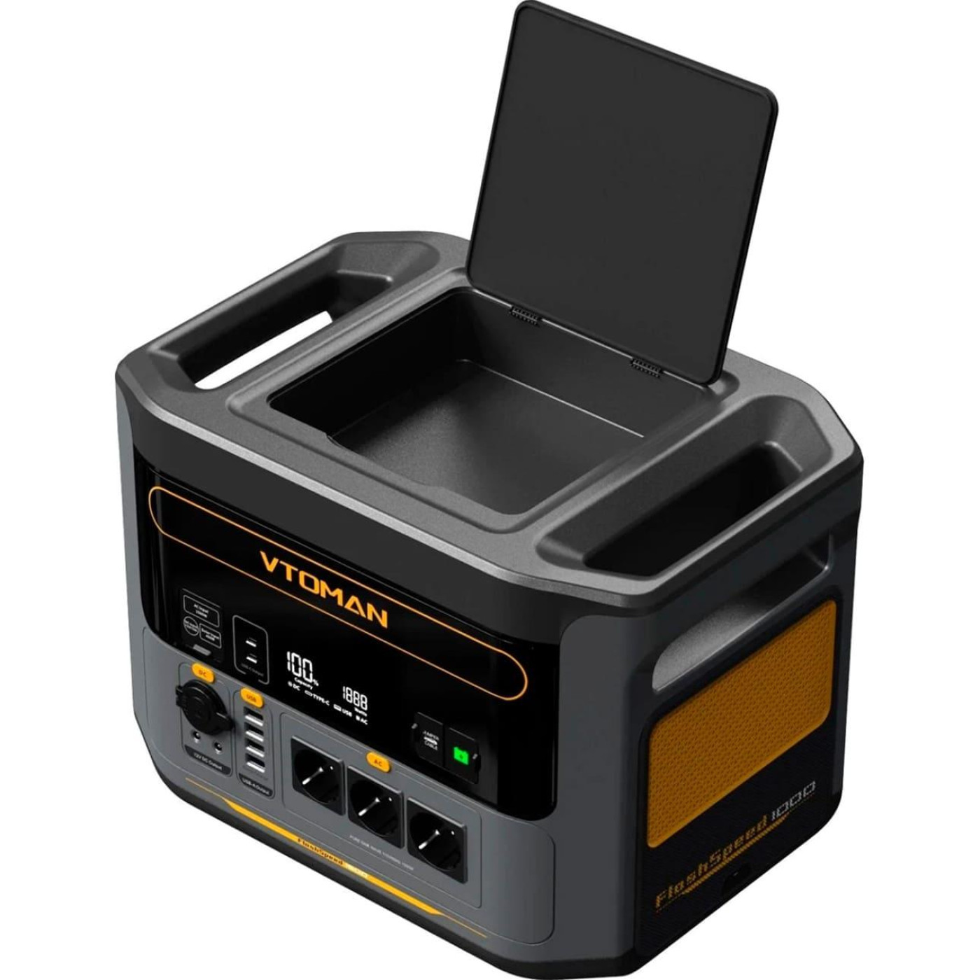 Зарядная станция Vtoman FlashSpeed 1000 PB-85 / 1000 Вт / 828 Вт/ч / LiFePO4 (FlashSpeed 1000)