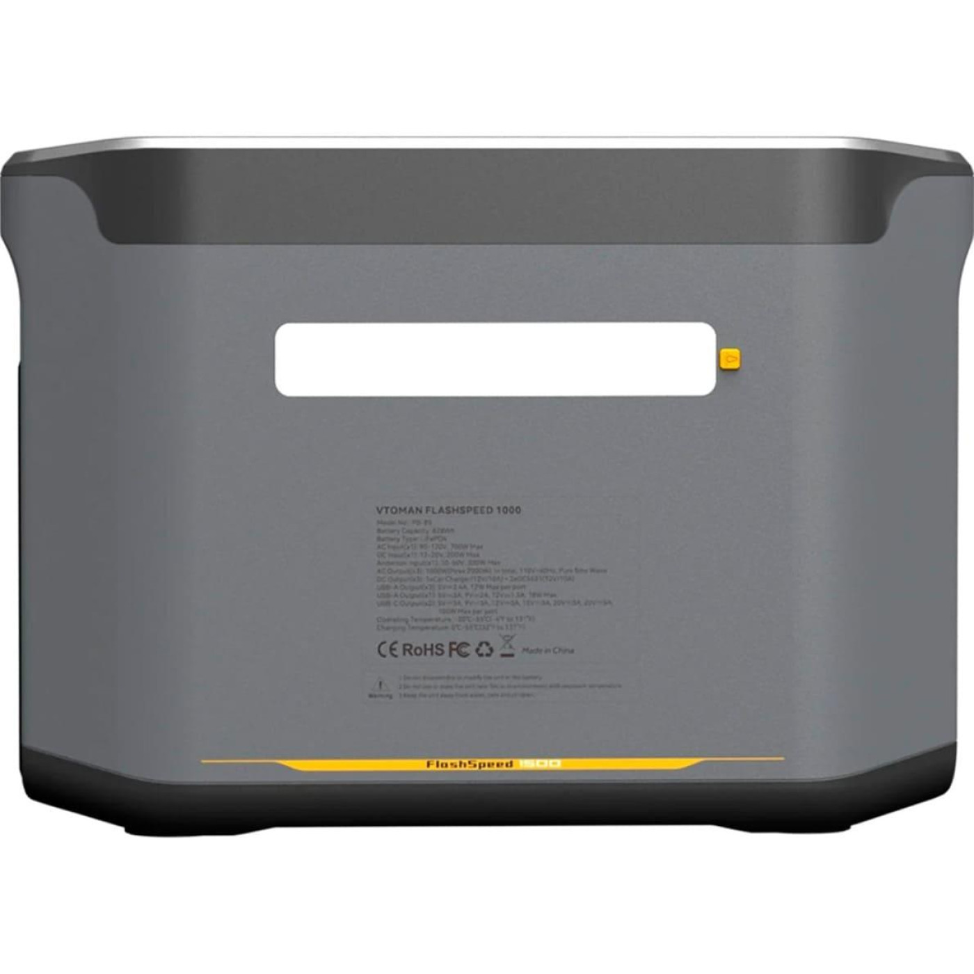 Зарядная станция Vtoman FlashSpeed 1000 PB-85 / 1000 Вт / 828 Вт/ч / LiFePO4 (FlashSpeed 1000)
