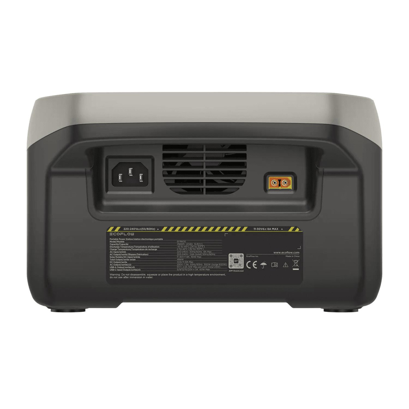 Зарядная станция EcoFlow RIVER 2 RIVER 2 256Wh 71111mAh 300W Grey / 300 Вт / 256 Вт/ч / LiFePO4 (RIVER2) UA