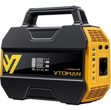 Зарядная станция Vtoman FlashSpeed 300 / 300 Вт / 230,4 Вт/ч / LiFePO4 (FlashSpeed 300)