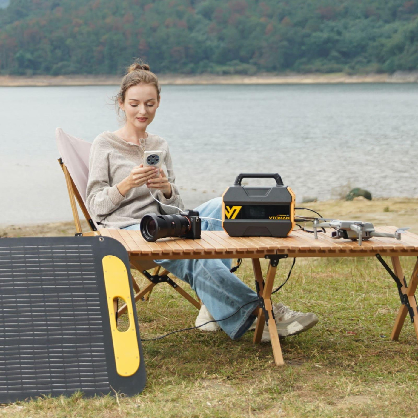 Зарядная станция Vtoman FlashSpeed 300 / 300 Вт / 230,4 Вт/ч / LiFePO4 (FlashSpeed 300)