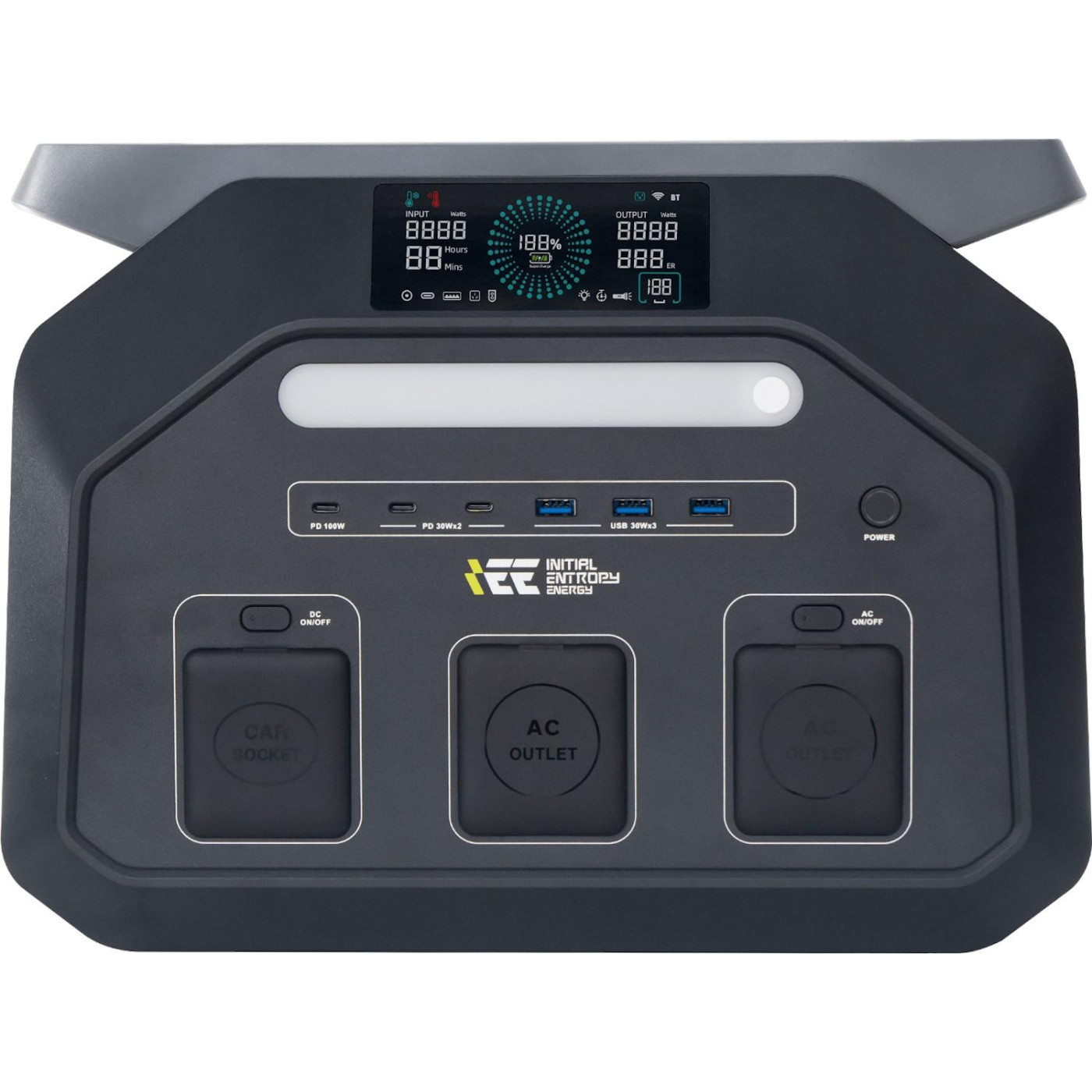 Зарядна станція IEETek P1800 / 1800 Вт / 1024 Вт/ч / LiFePO4 (P1800)