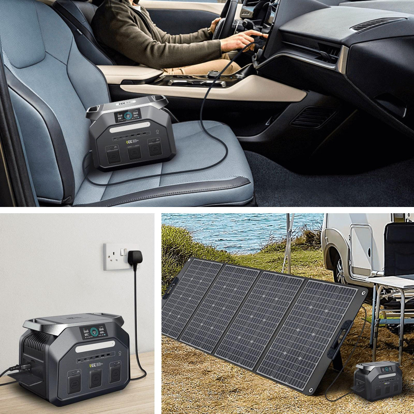 Зарядна станція IEETek P1800 / 1800 Вт / 1024 Вт/ч / LiFePO4 (P1800)